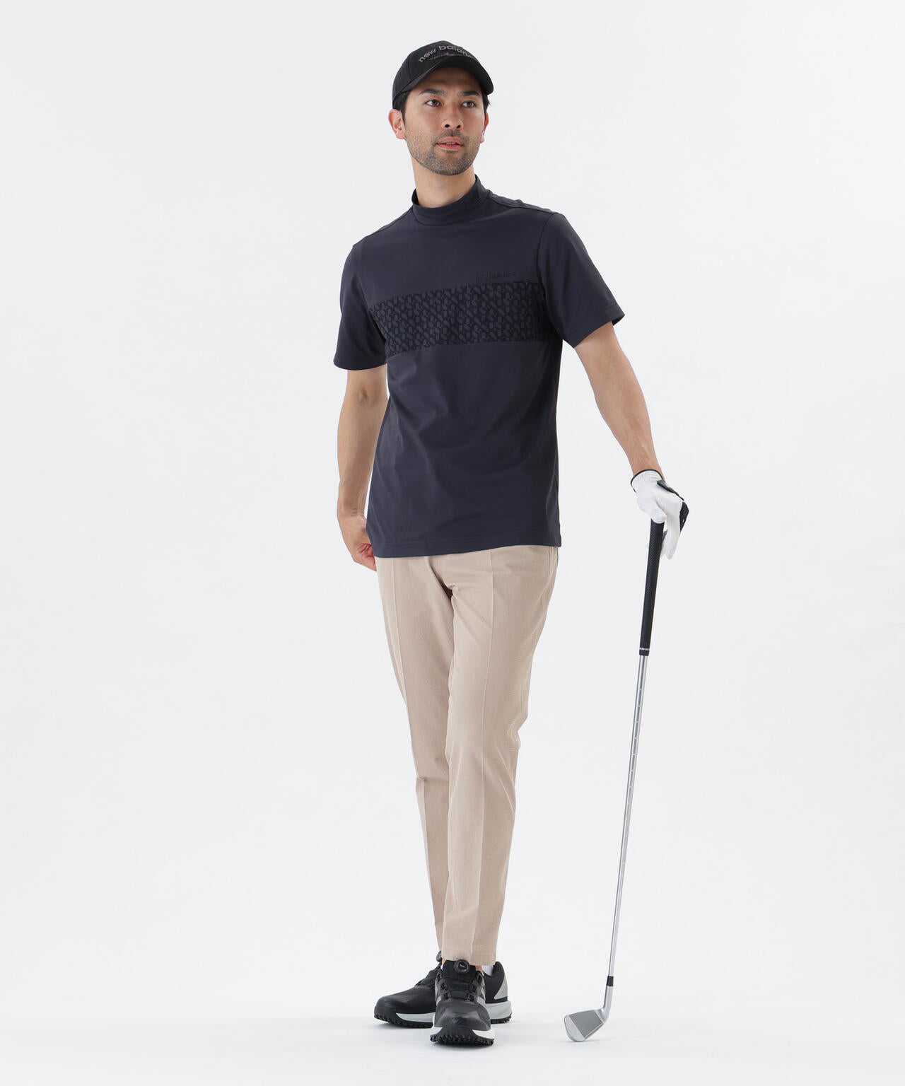 ドビーチェック ワイド テーパード ロングパンツ (MENS)