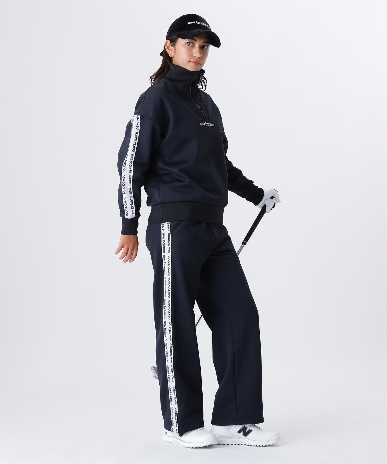 スウェット ストレート ロングパンツ (WOMENS)