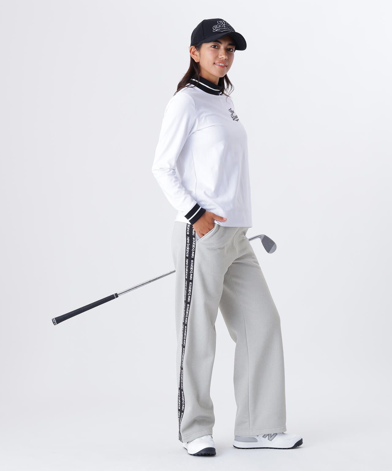 スウェット ストレート ロングパンツ (WOMENS)