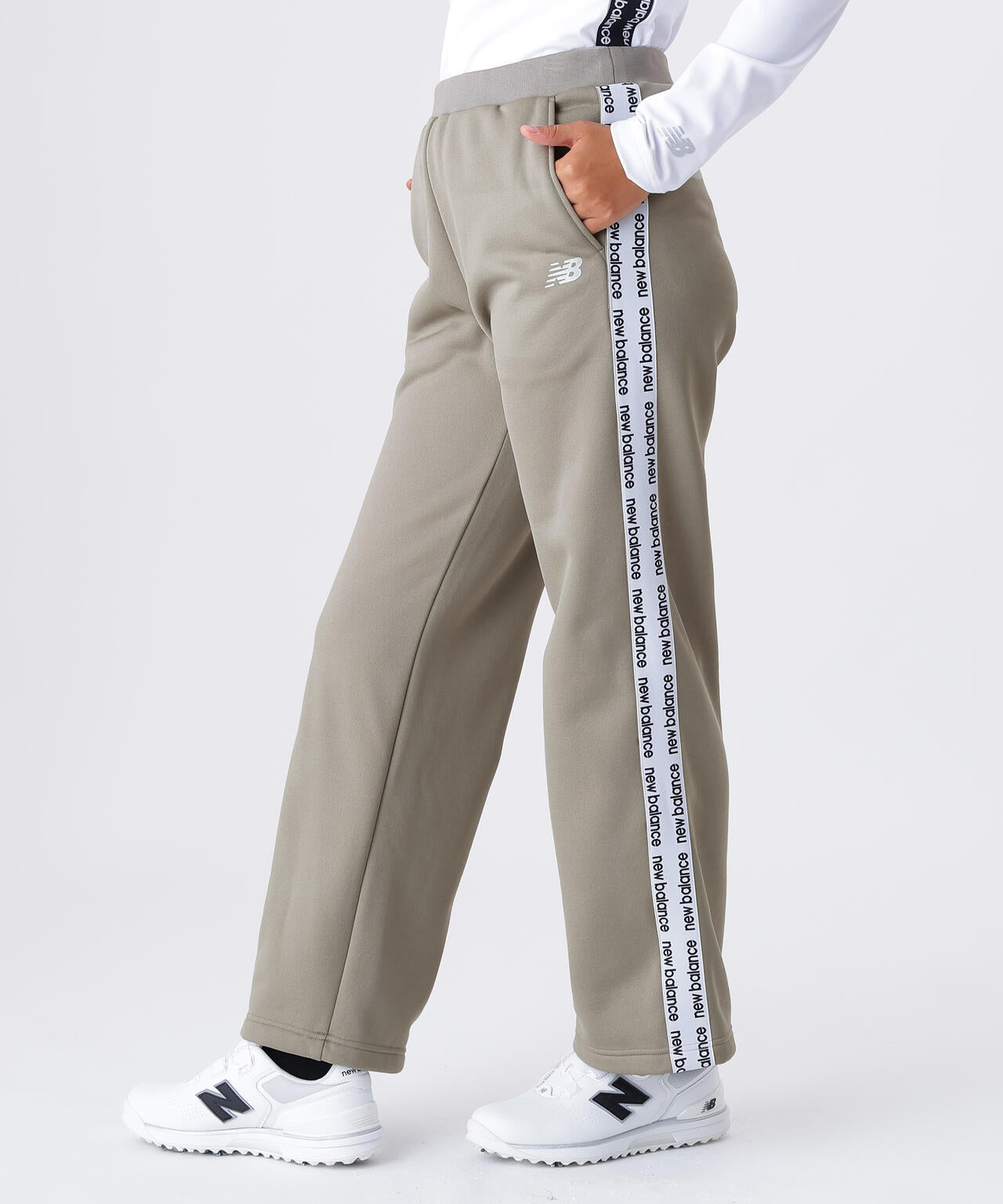 スウェット ストレート ロングパンツ (WOMENS)