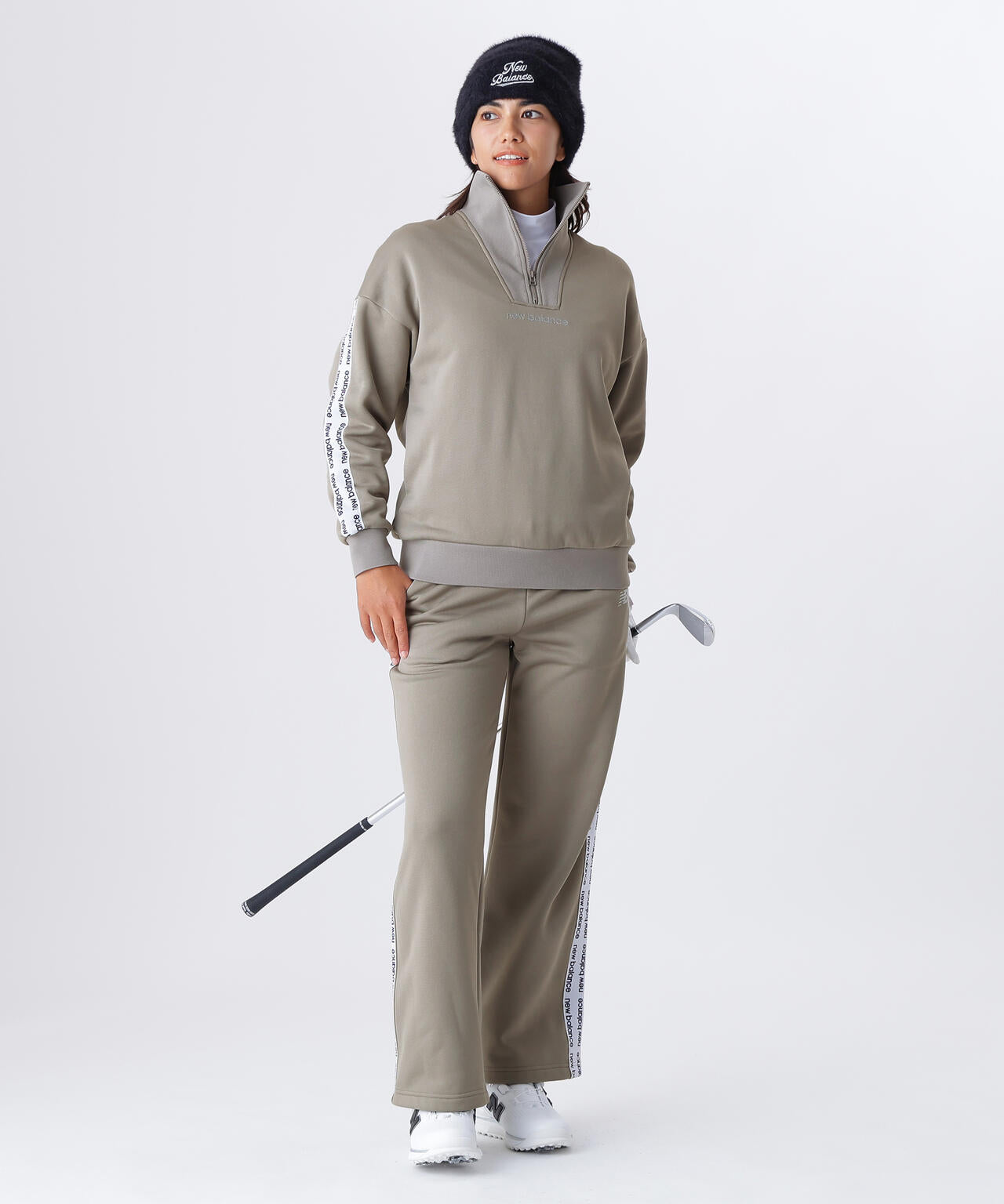 スウェット ストレート ロングパンツ (WOMENS)