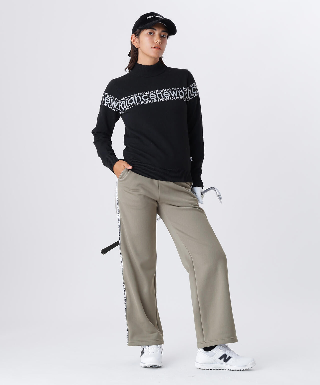 スウェット ストレート ロングパンツ (WOMENS)