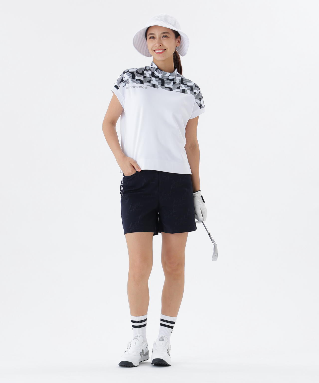 モノグラムロゴ柄 ジャージー キュロット (WOMENS)