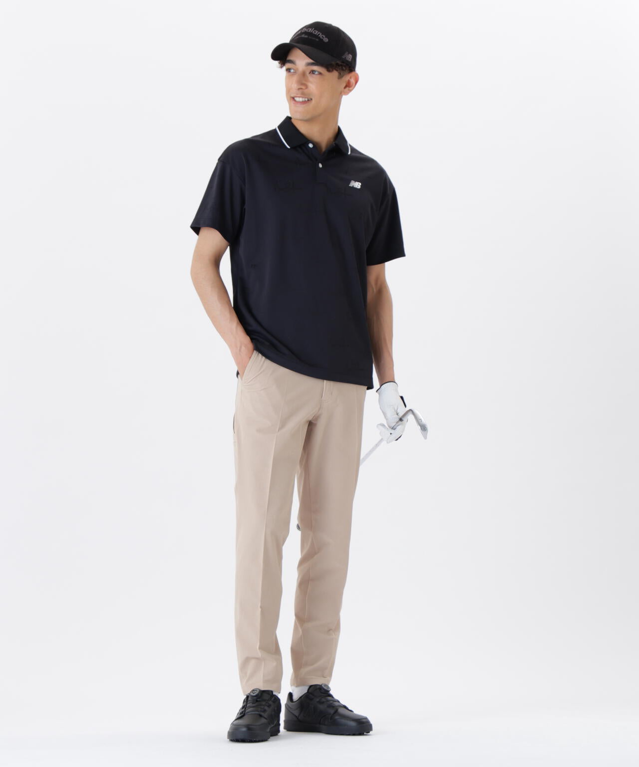 【直営店舗・公式オンライン限定】シグネチャーモノグラム柄 半袖 ポロシャツ (MENS)