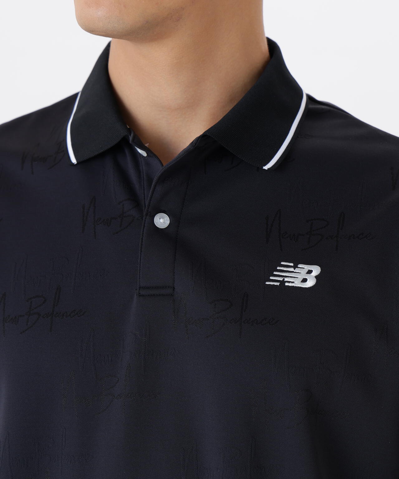 【直営店舗・公式オンライン限定】シグネチャーモノグラム柄 半袖 ポロシャツ (MENS)