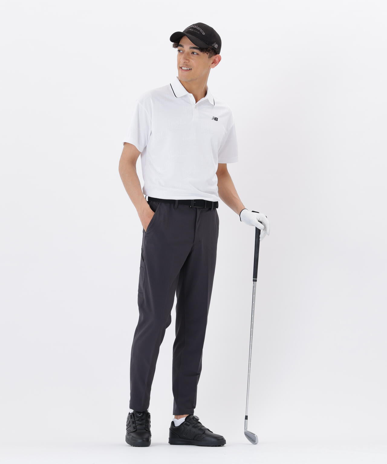 【直営店舗・公式オンライン限定】シグネチャーモノグラム柄 半袖 ポロシャツ (MENS)