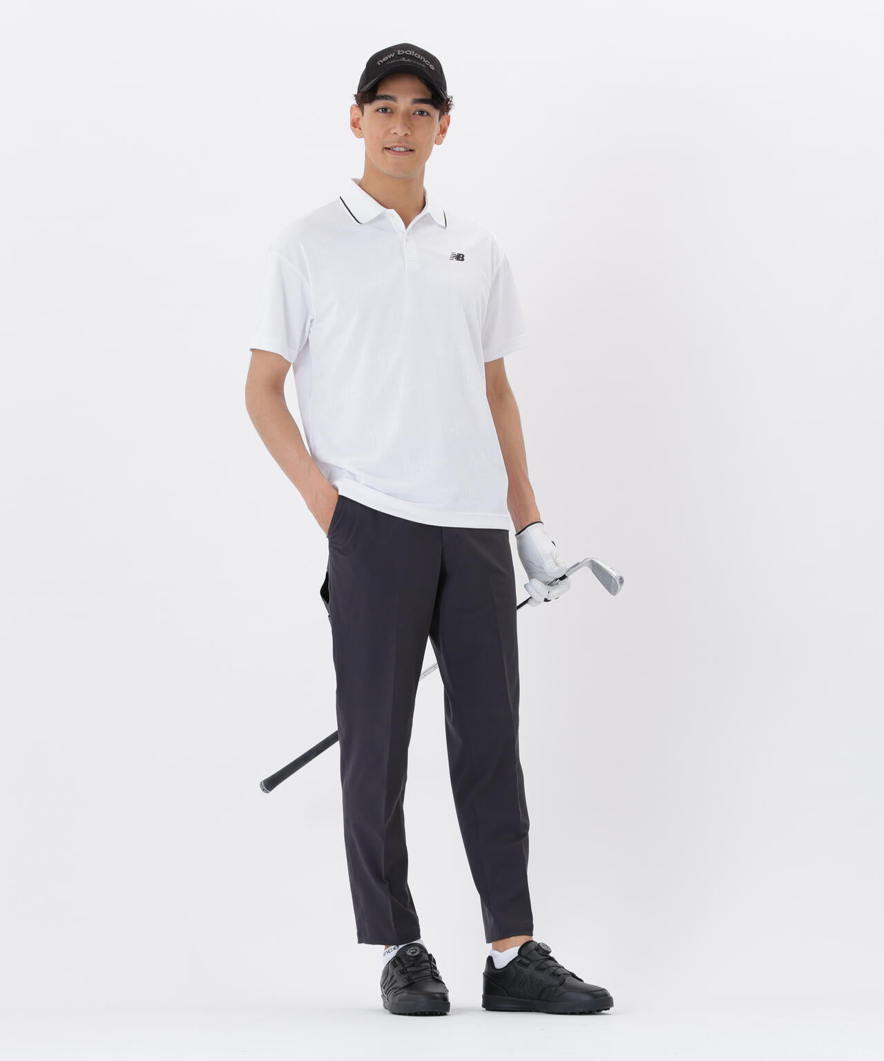 【直営店舗・公式オンライン限定】シグネチャーモノグラム柄 半袖 ポロシャツ (MENS)