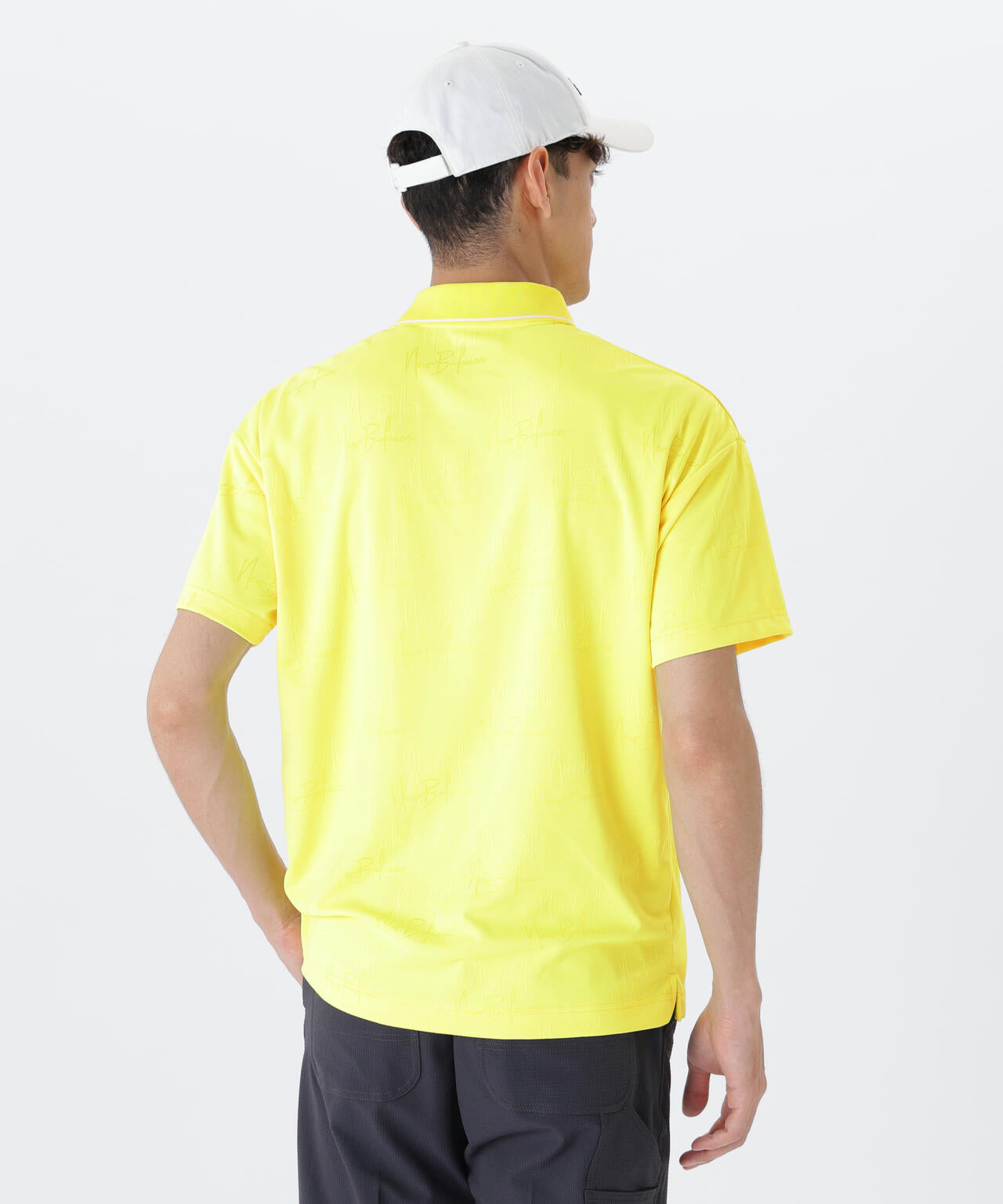 【直営店舗・公式オンライン限定】シグネチャーモノグラム柄 半袖 ポロシャツ (MENS)