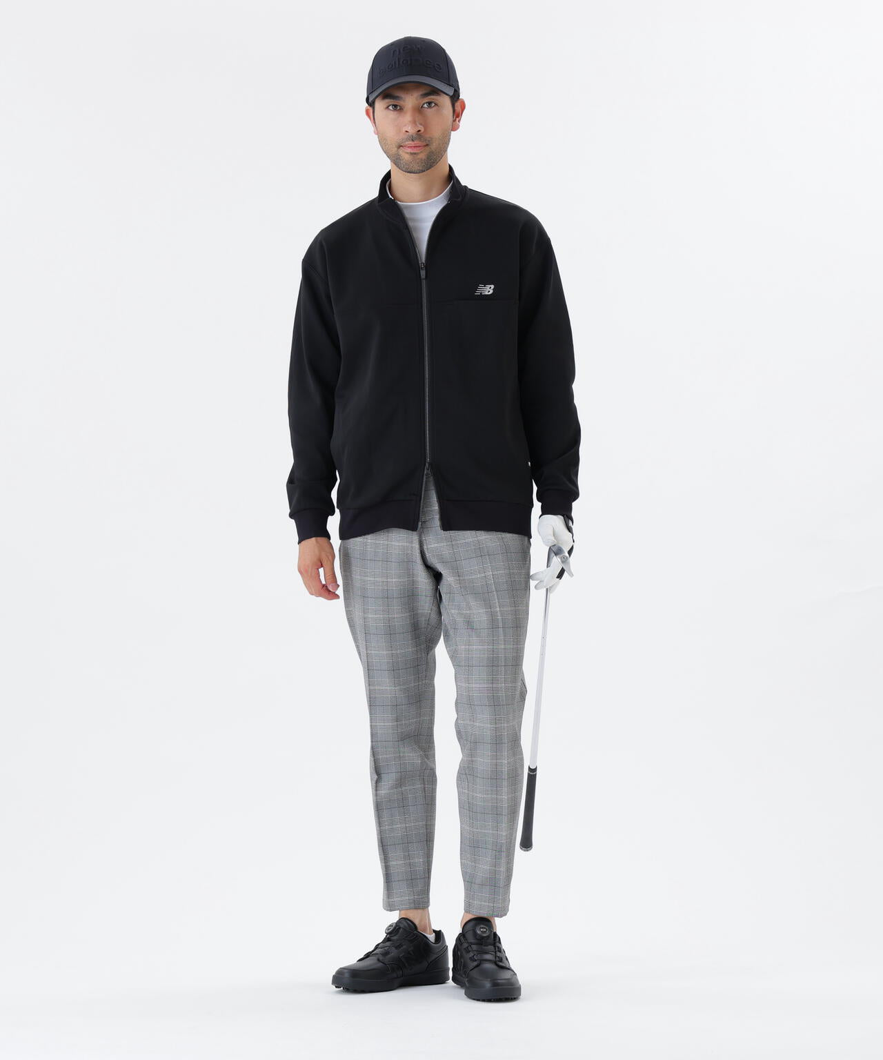 スウェット フルジップ スタンドネック プルオーバー (MENS)