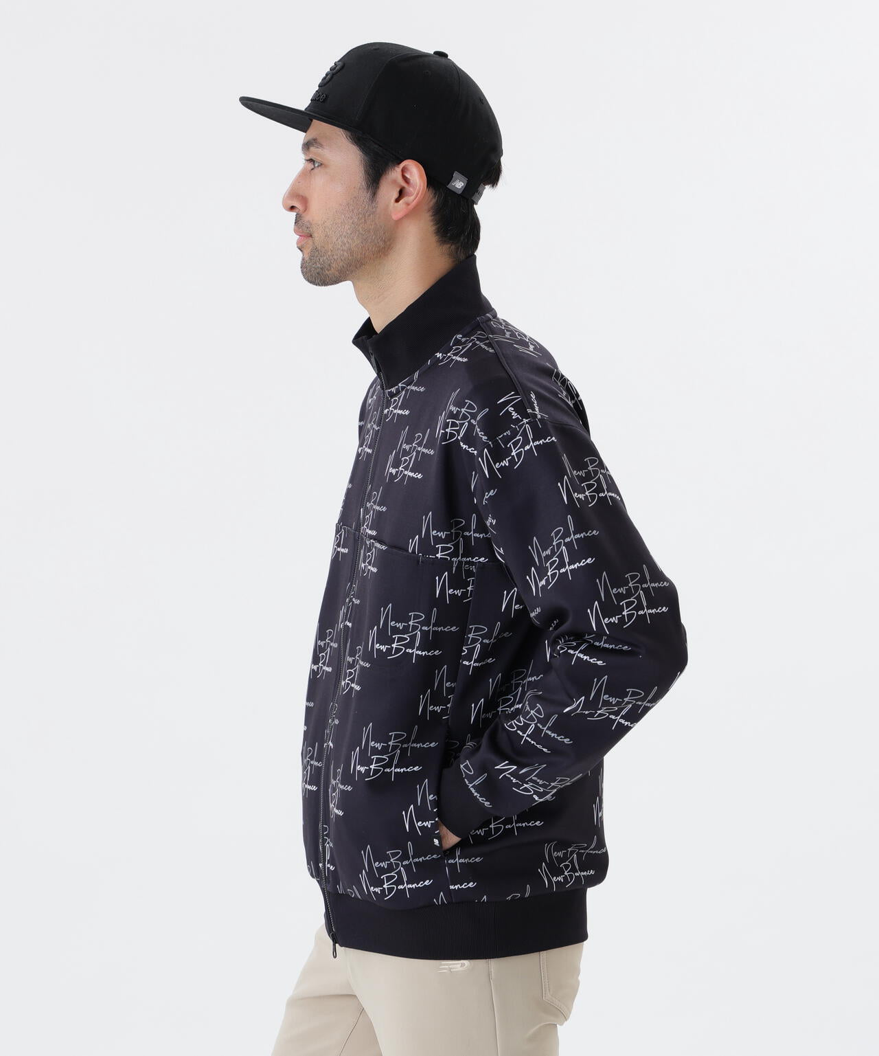 スウェット フルジップ スタンドネック プルオーバー (MENS)