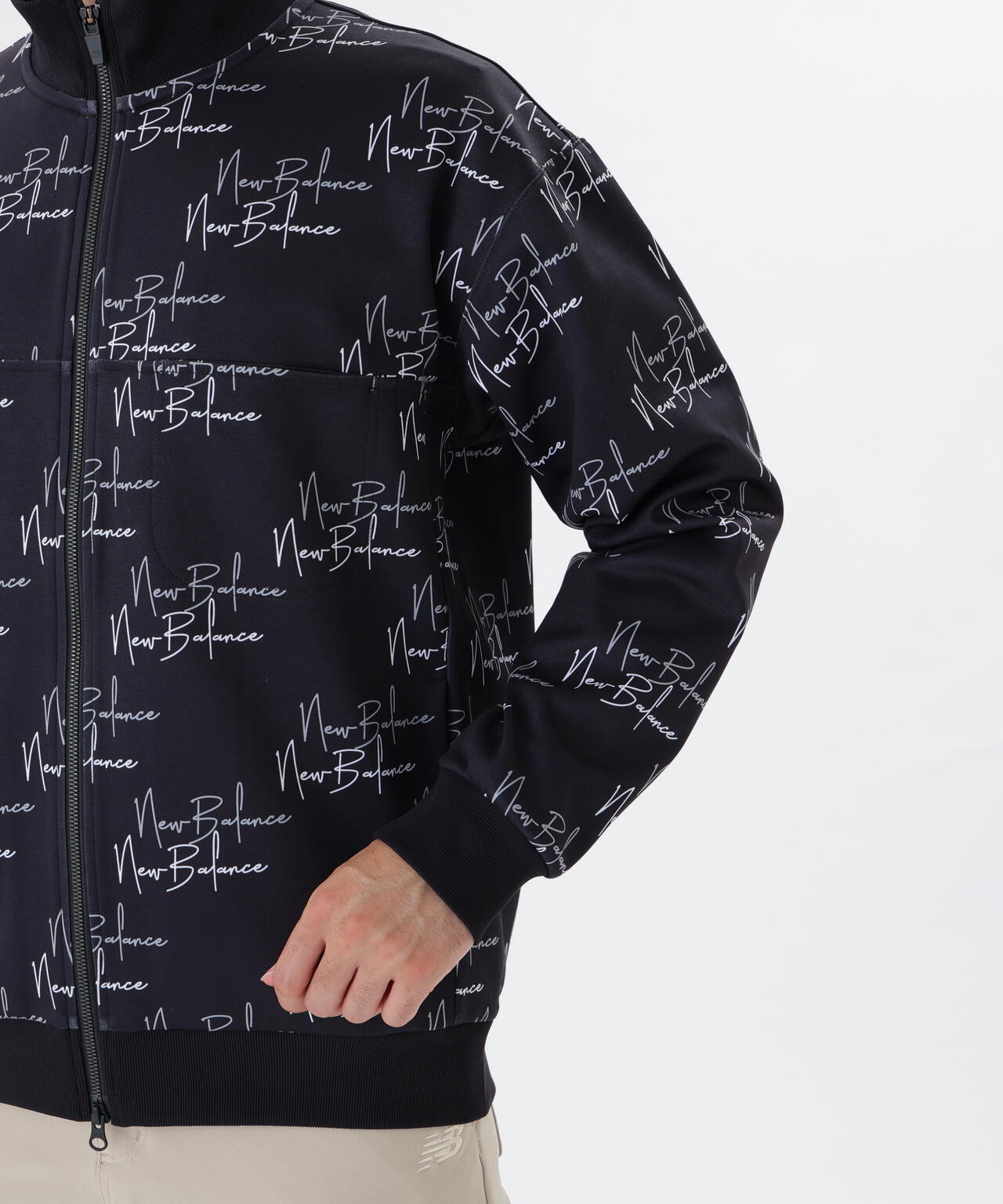 スウェット フルジップ スタンドネック プルオーバー (MENS)