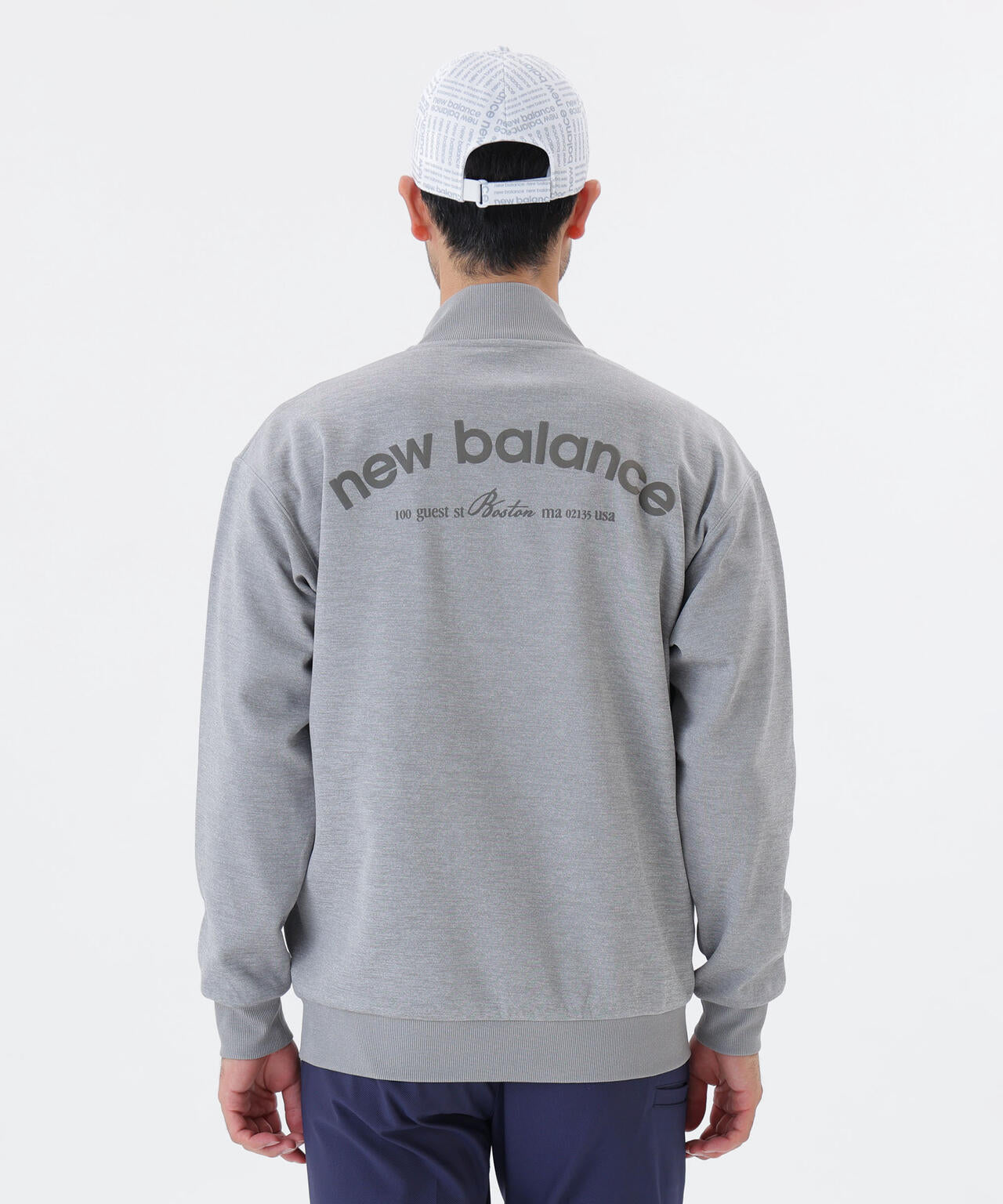 スウェット フルジップ スタンドネック プルオーバー (MENS)