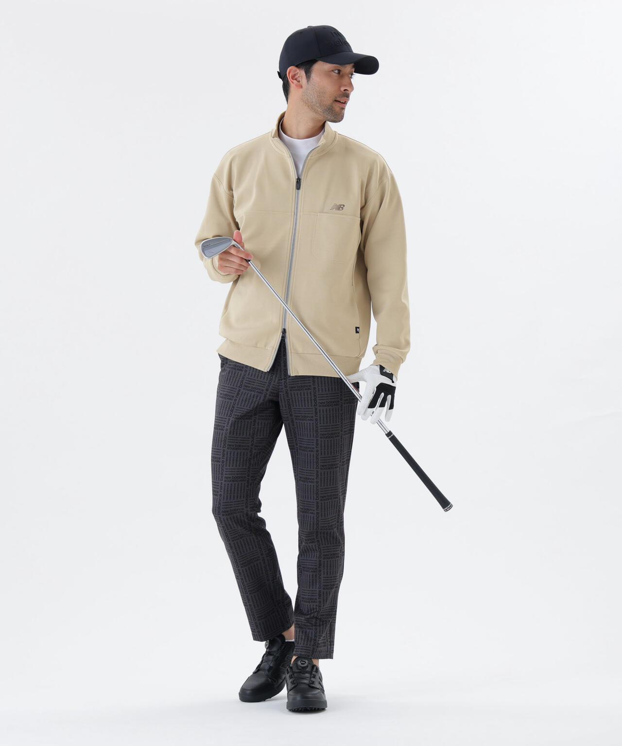 スウェット フルジップ スタンドネック プルオーバー (MENS)