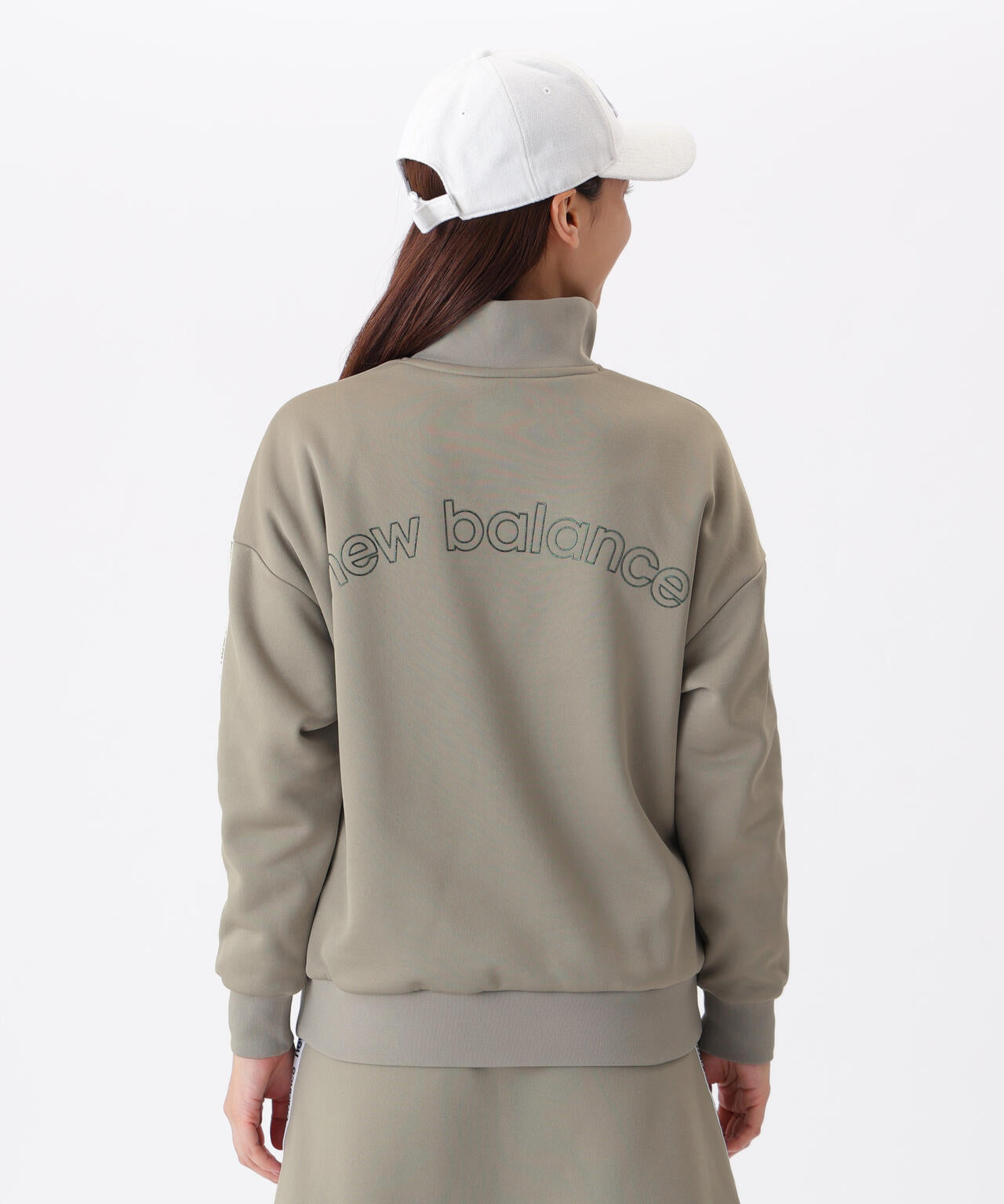 スウェット ハーフジップ プルオーバー (WOMENS)