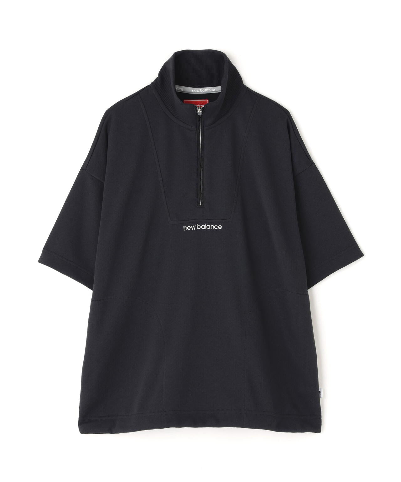 【直営店舗・公式オンライン限定】半袖 スウェット ハーフジップ プルオーバー (WOMENS)