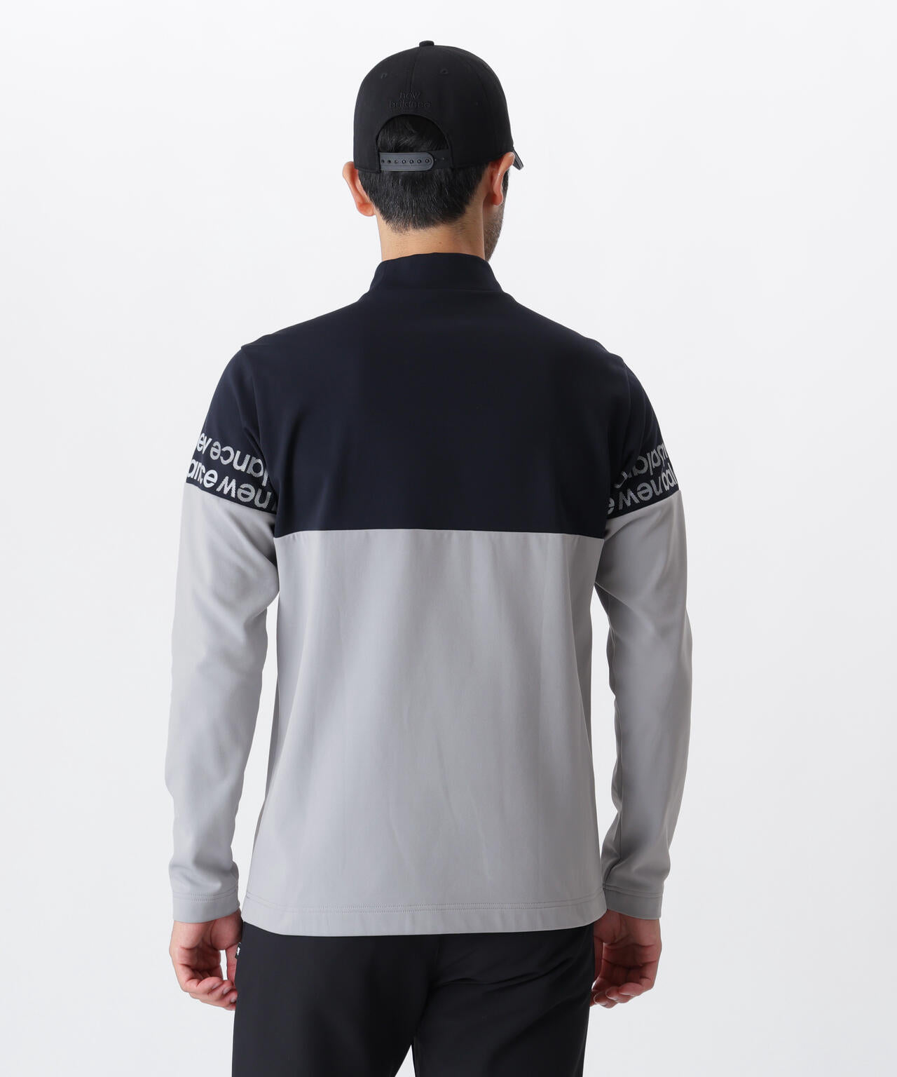 光吸収発熱 長袖 モックネック プルオーバー (MENS)