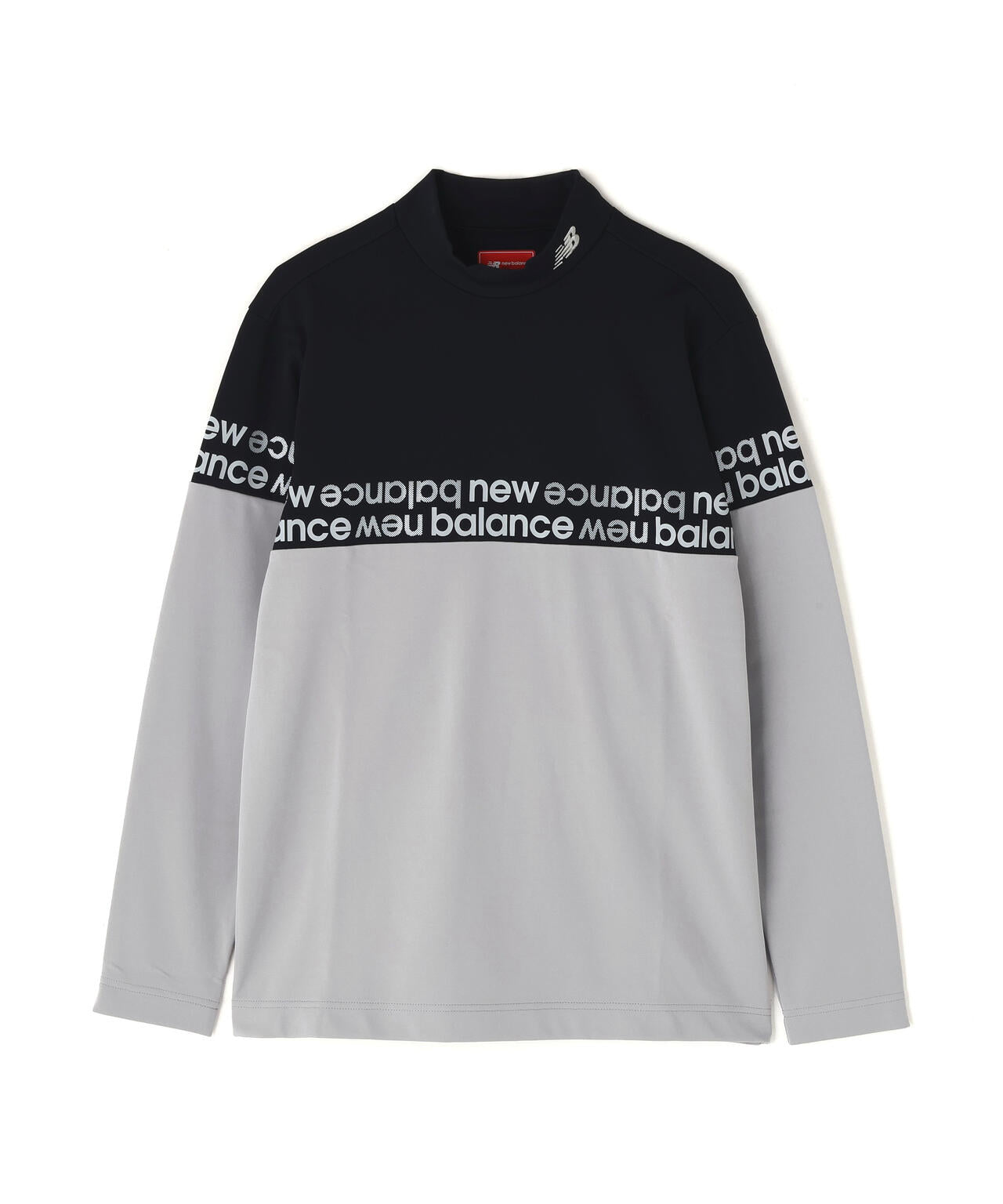 光吸収発熱 長袖 モックネック プルオーバー (MENS)