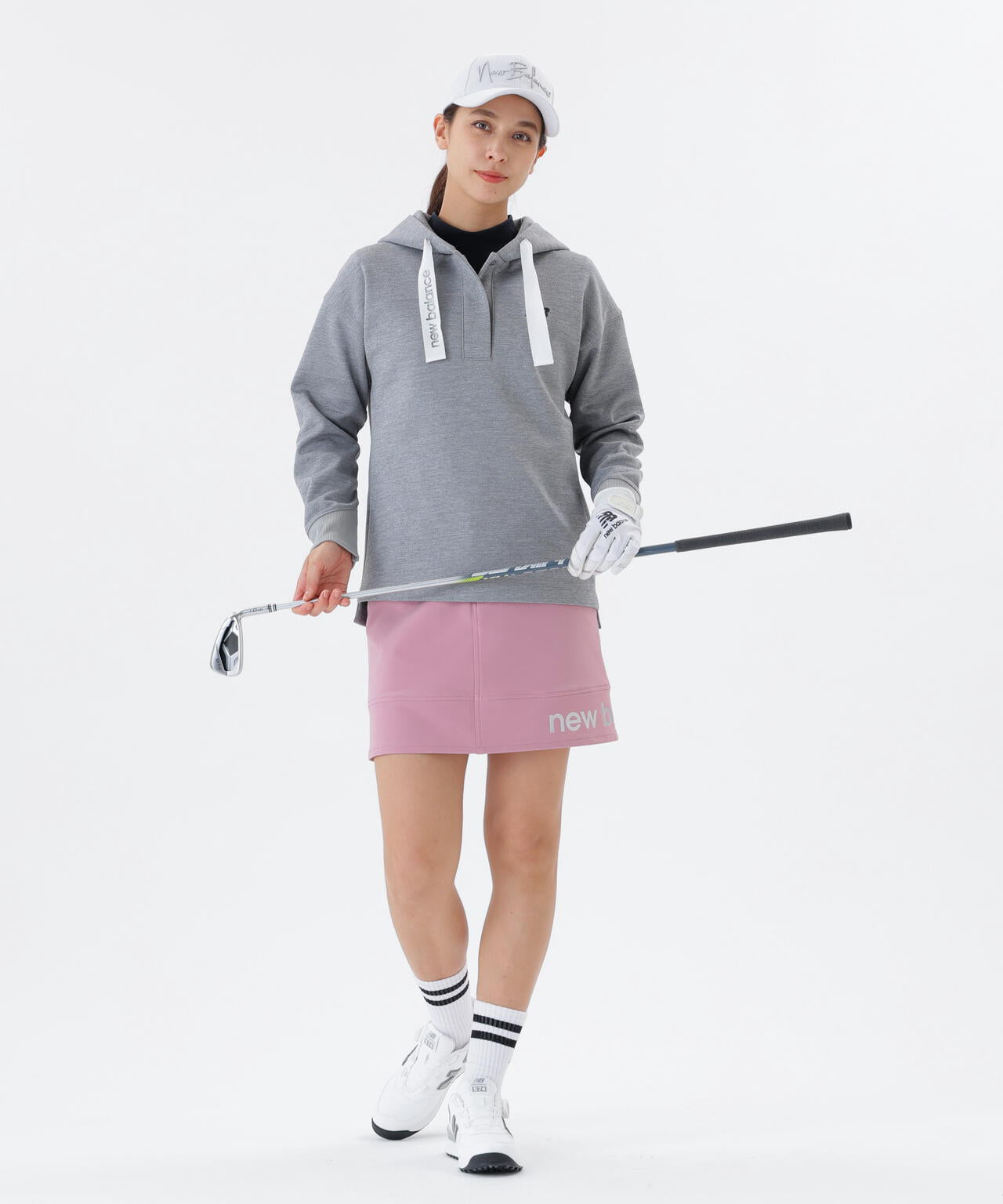 UV ストレッチ 長袖 モックネック プルオーバー (WOMENS)