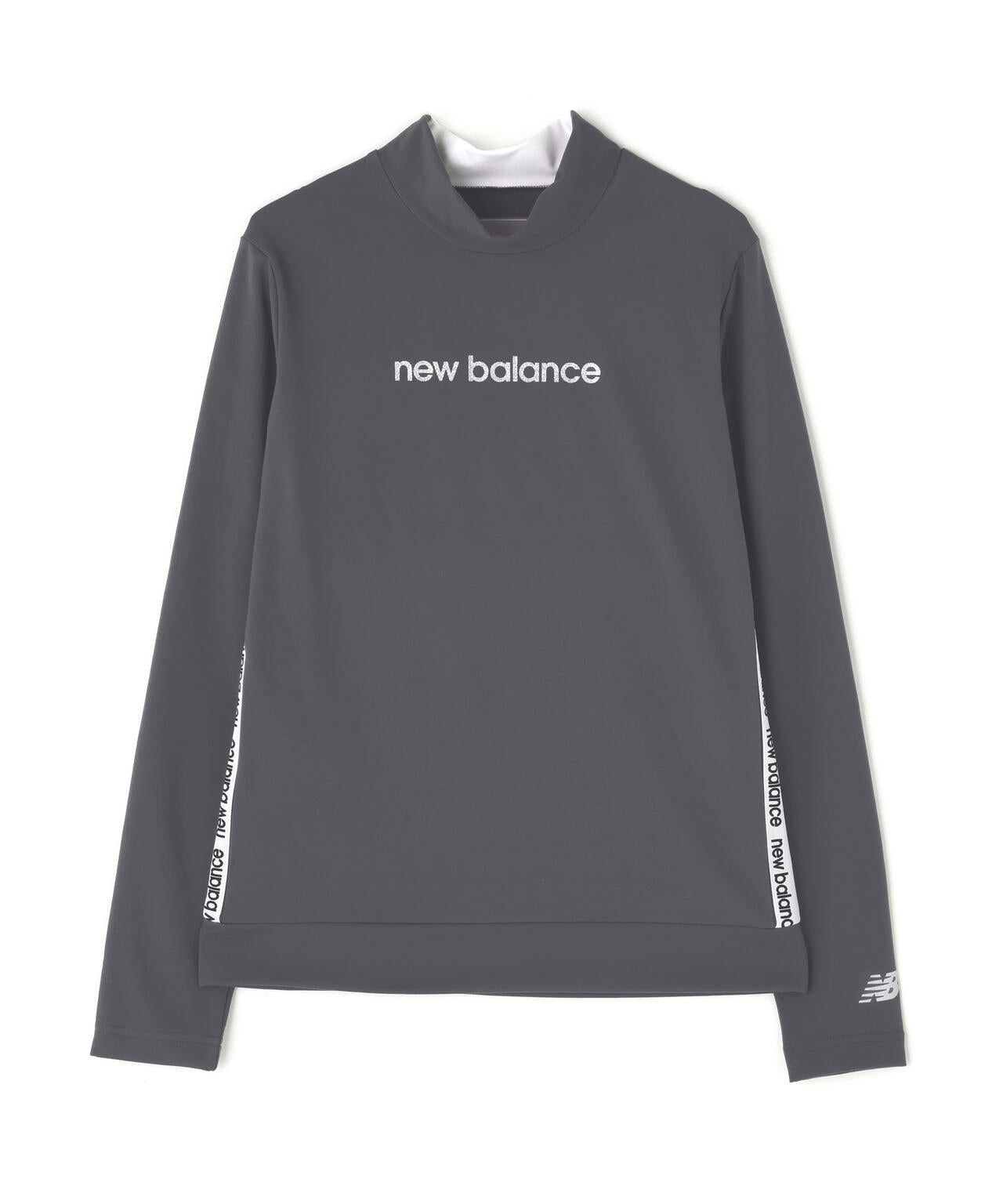 スムース両面ピーチ 長袖 モックネック プルオーバー (WOMENS)