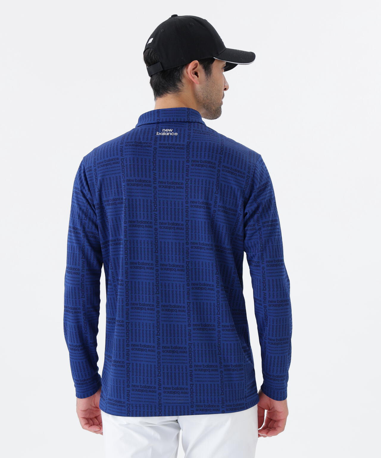 ロゴグレンチェック柄 ストレッチ 長袖 カラーシャツ (MENS)