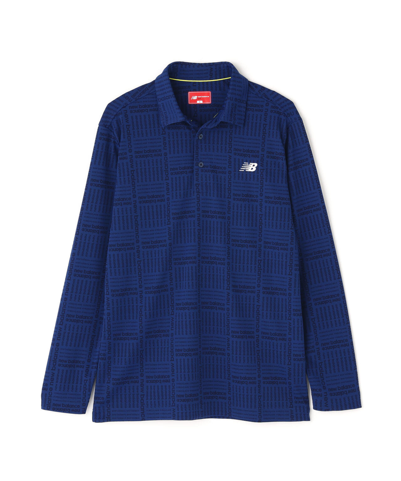 ロゴグレンチェック柄 ストレッチ 長袖 カラーシャツ (MENS)