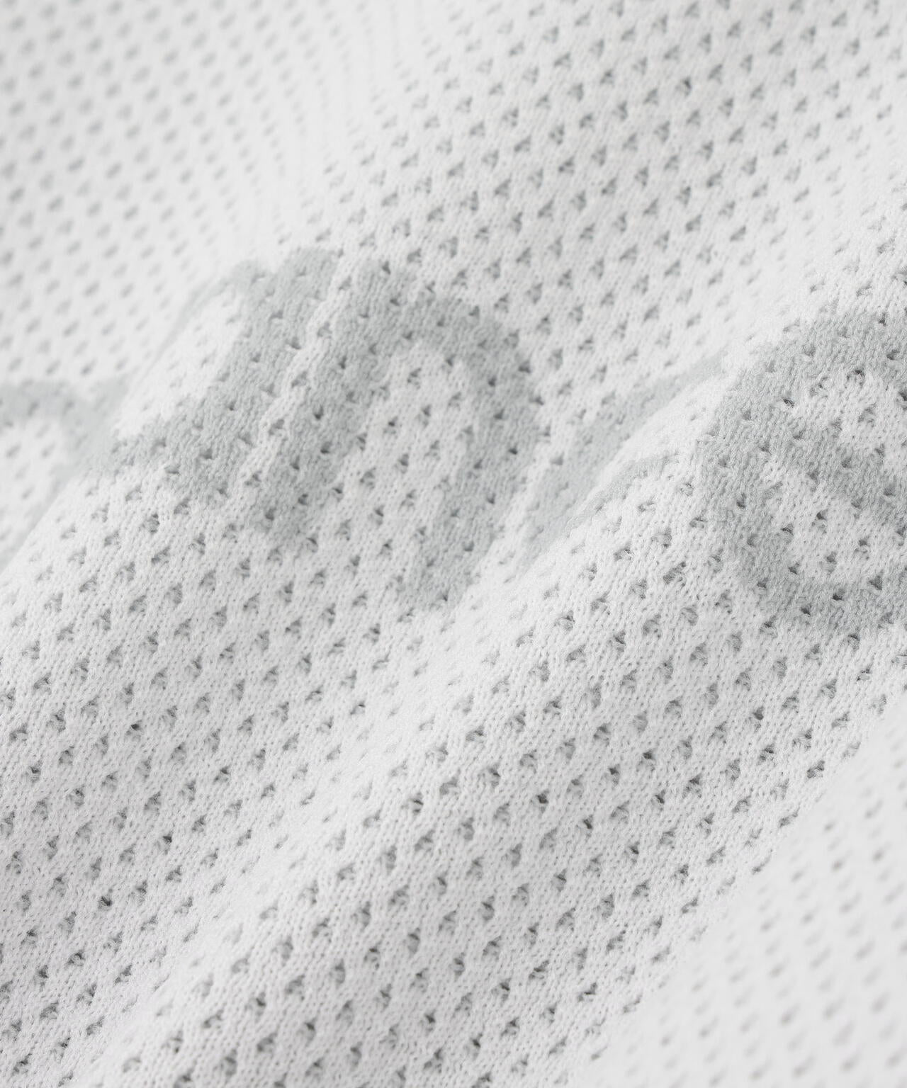 メッシュ クルーネック ニット プルオーバー (MENS)