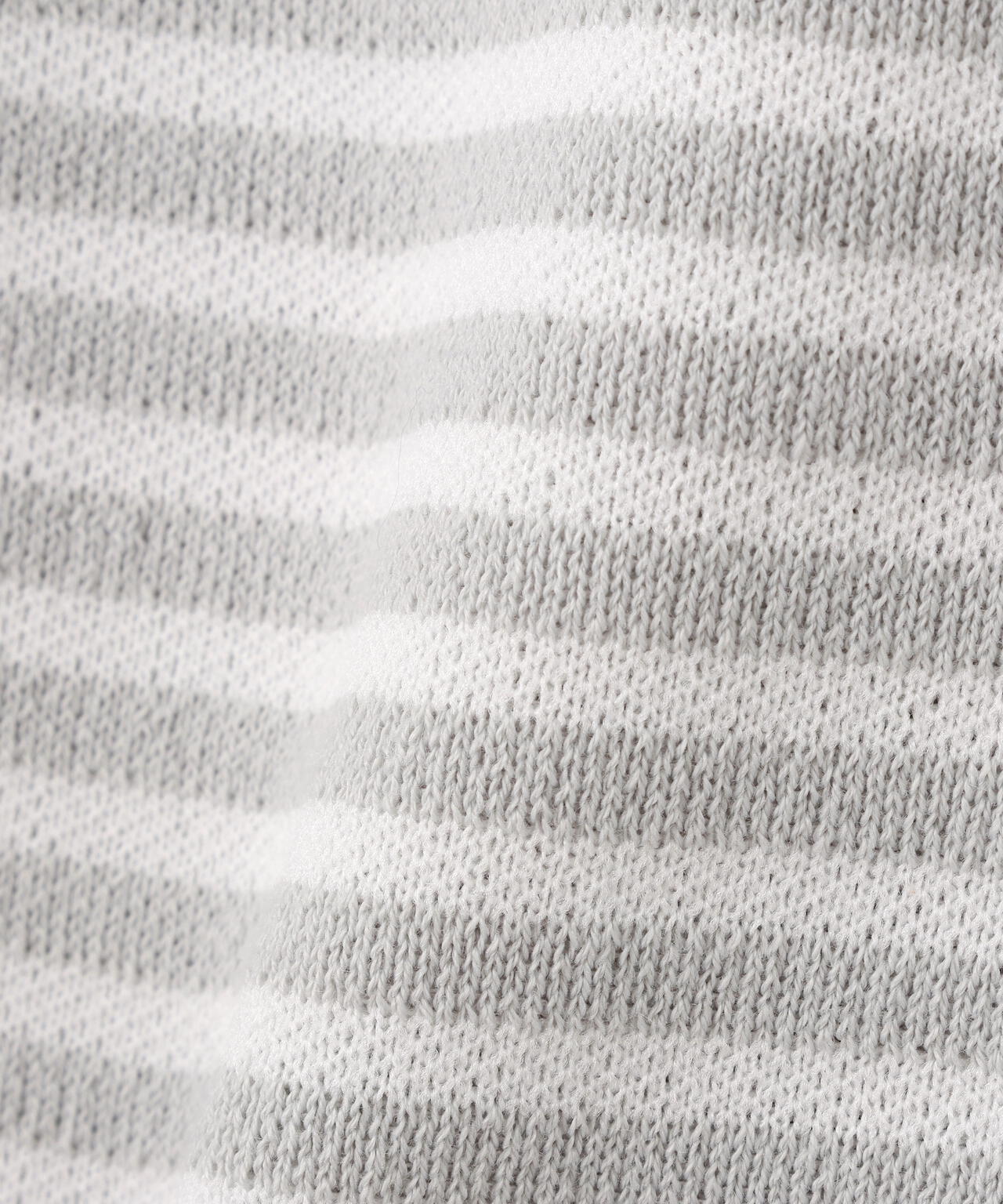 ロゴ×ボーダー ハーフジップ スタンドネック ニット プルオーバー (WOMENS)