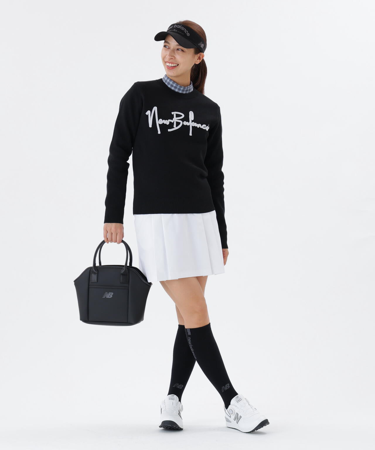 クルーネック ニット プルオーバー (WOMENS)