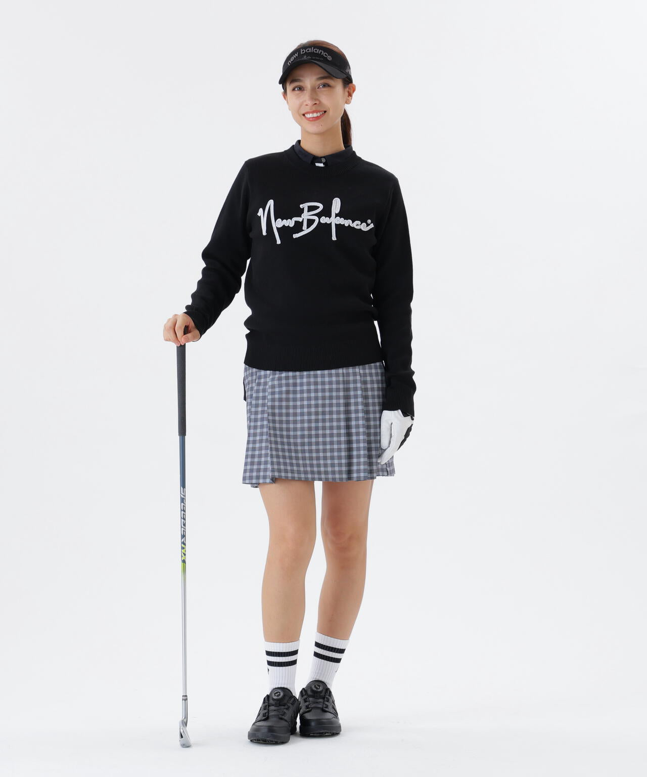 クルーネック ニット プルオーバー (WOMENS)