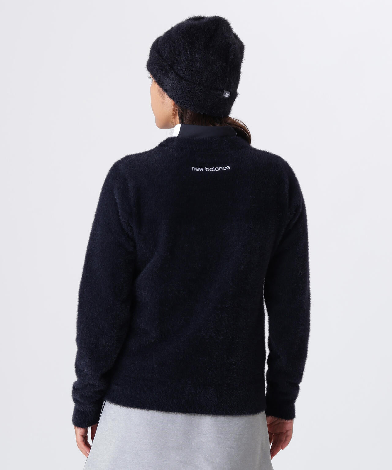 スクリプトロゴ フェザーヤーン クルーネック ニット プルオーバー (WOMENS)