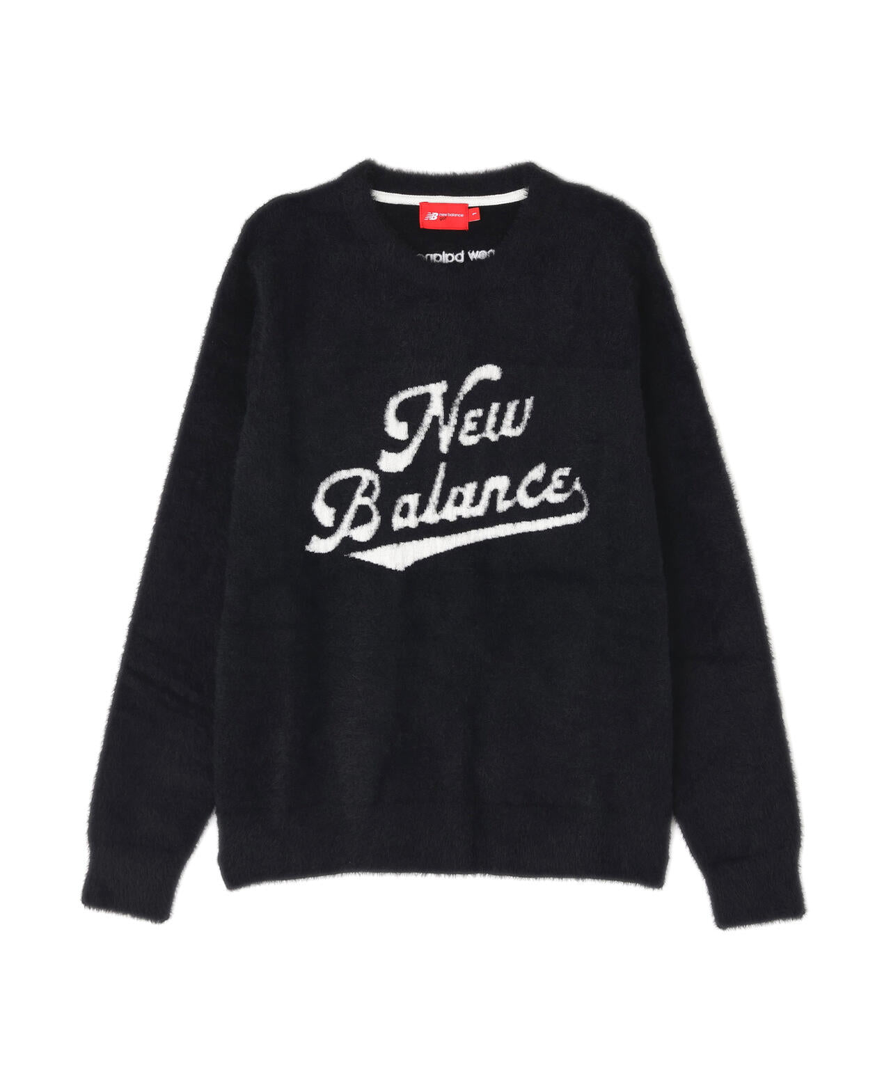 スクリプトロゴ フェザーヤーン クルーネック ニット プルオーバー (WOMENS)