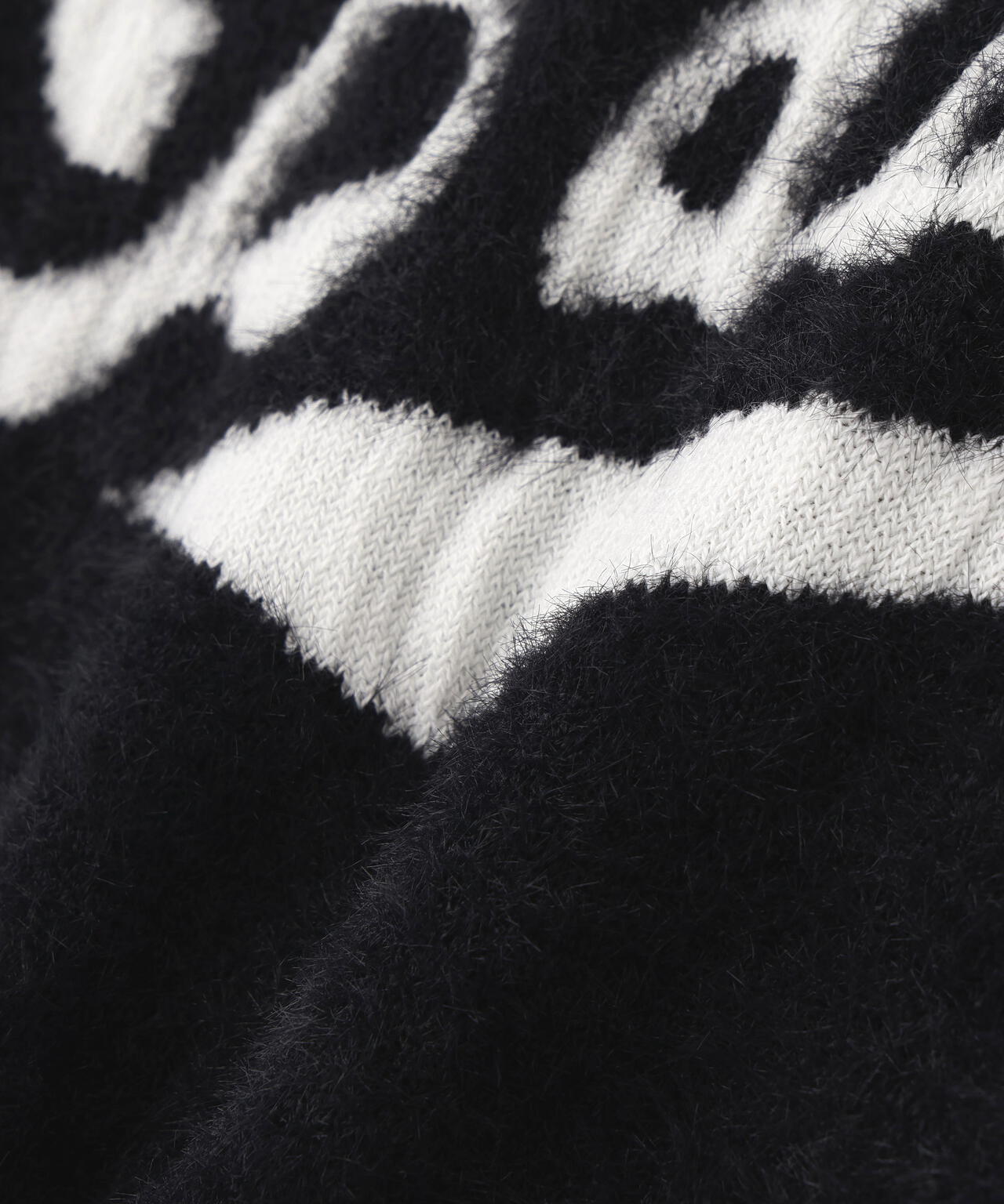 スクリプトロゴ フェザーヤーン クルーネック ニット プルオーバー (WOMENS)