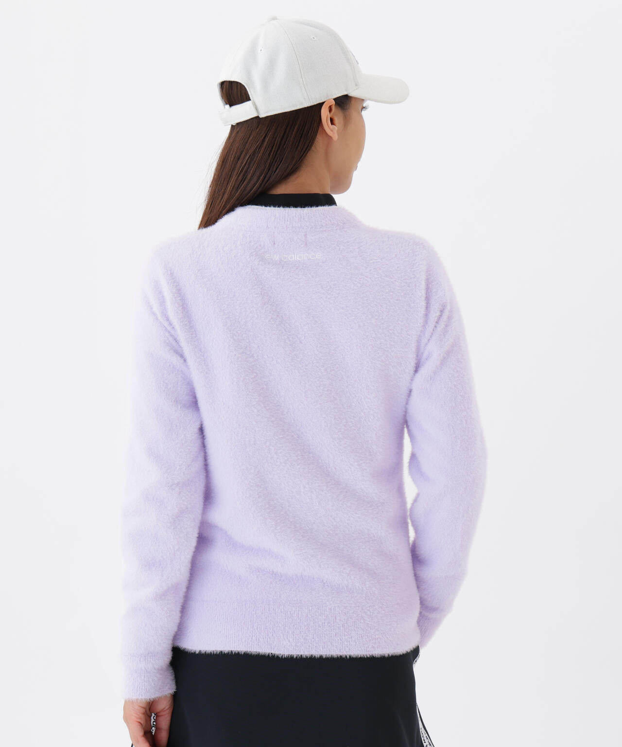 スクリプトロゴ フェザーヤーン クルーネック ニット プルオーバー (WOMENS)