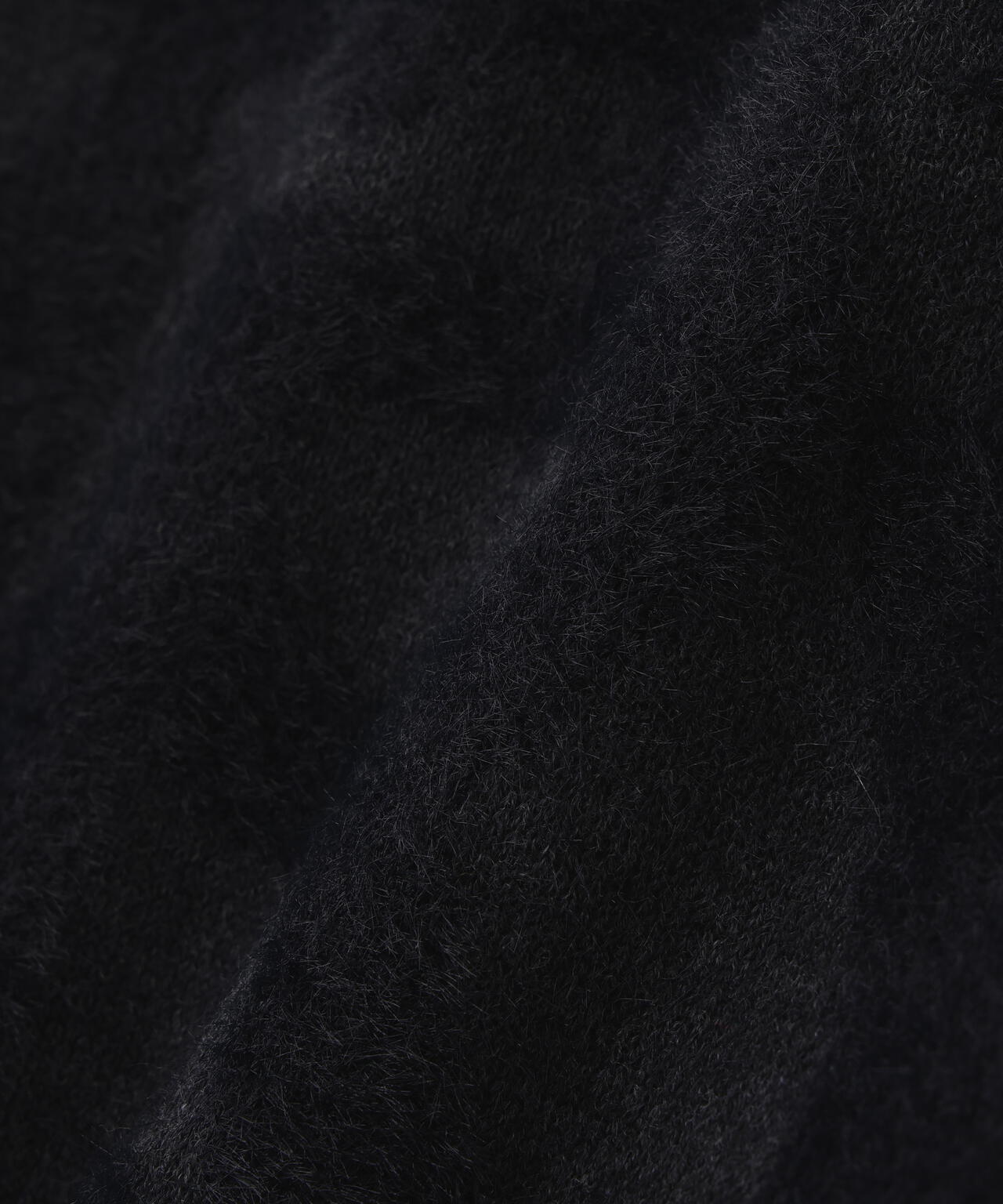 フローティングロゴ ハイネック ニット プルオーバー (WOMENS)