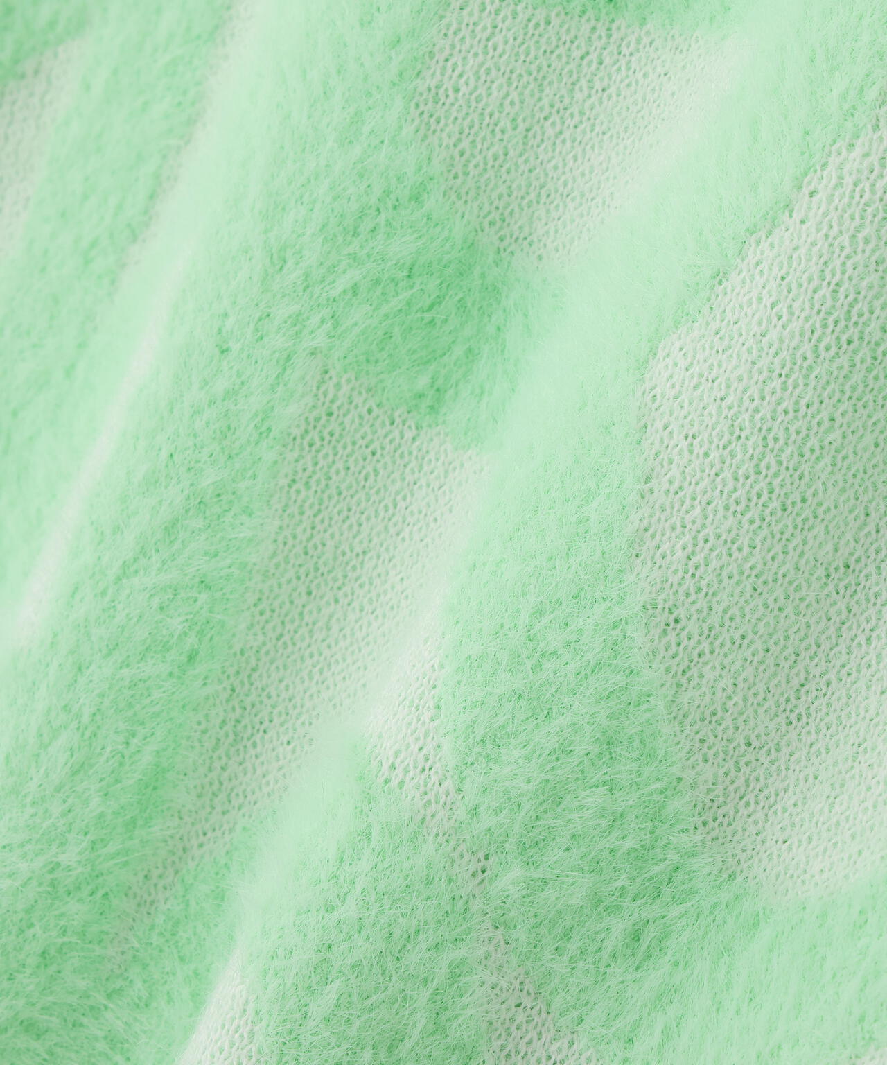 フローティングロゴ ハイネック ニット プルオーバー (WOMENS)