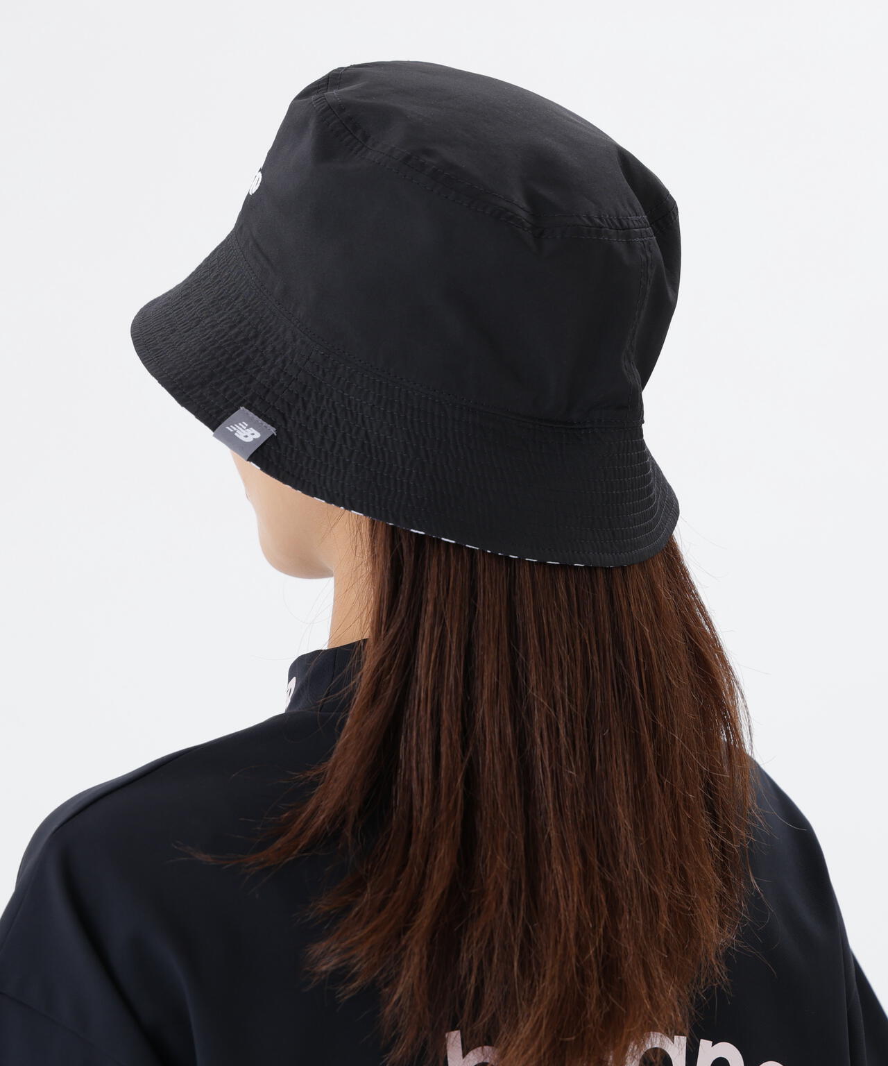 無地×ロゴジオメトリック リバーシブル仕様 バケットハット (UNISEX)