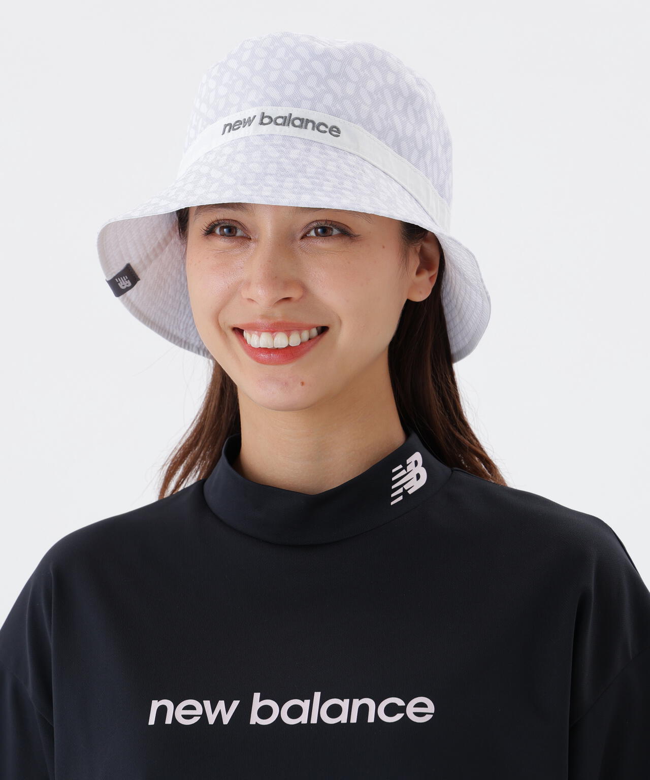 無地×ロゴジオメトリック リバーシブル仕様 バケットハット (UNISEX)