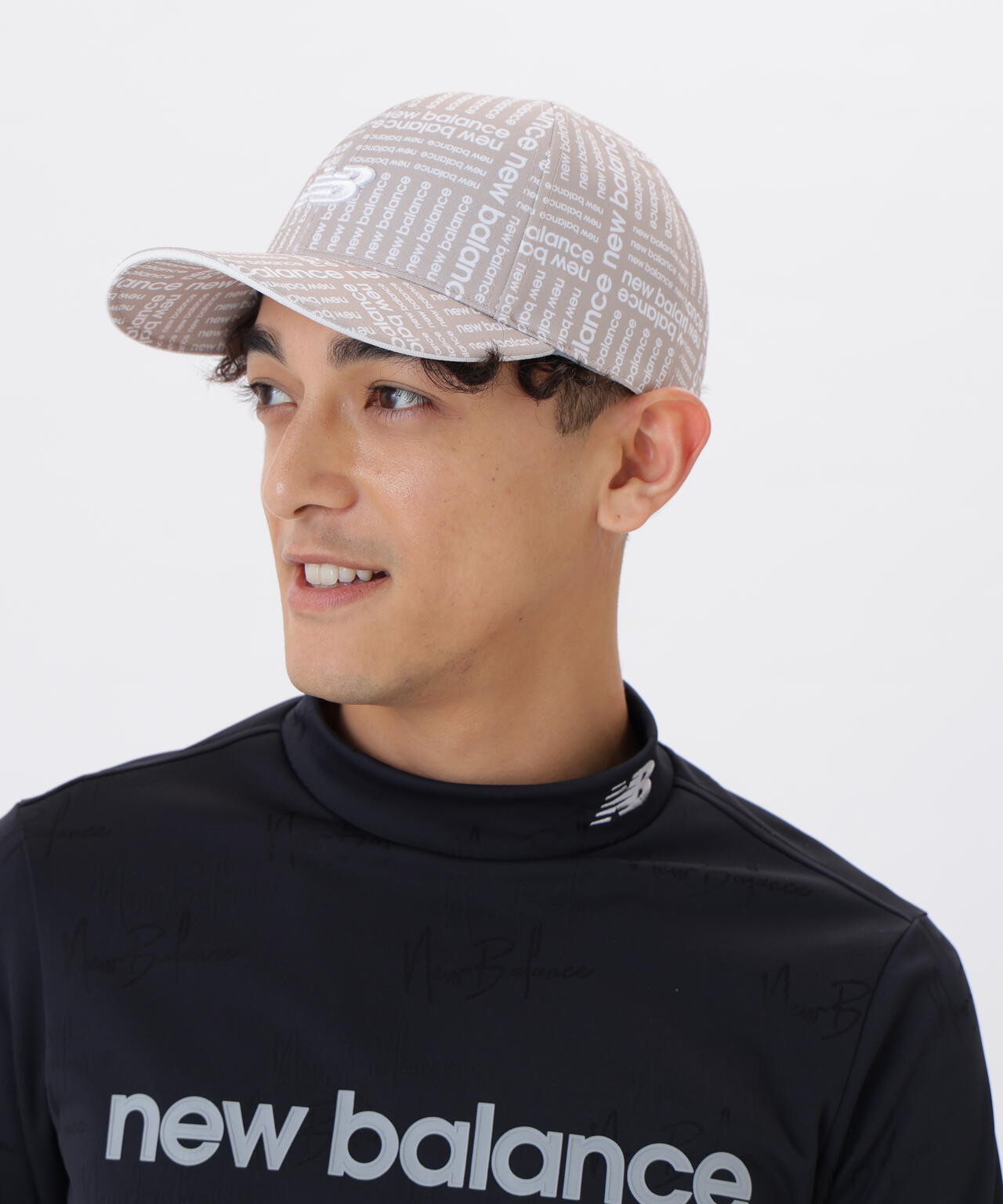 ロゴグレンチェック柄 6パネルキャップ (UNISEX)