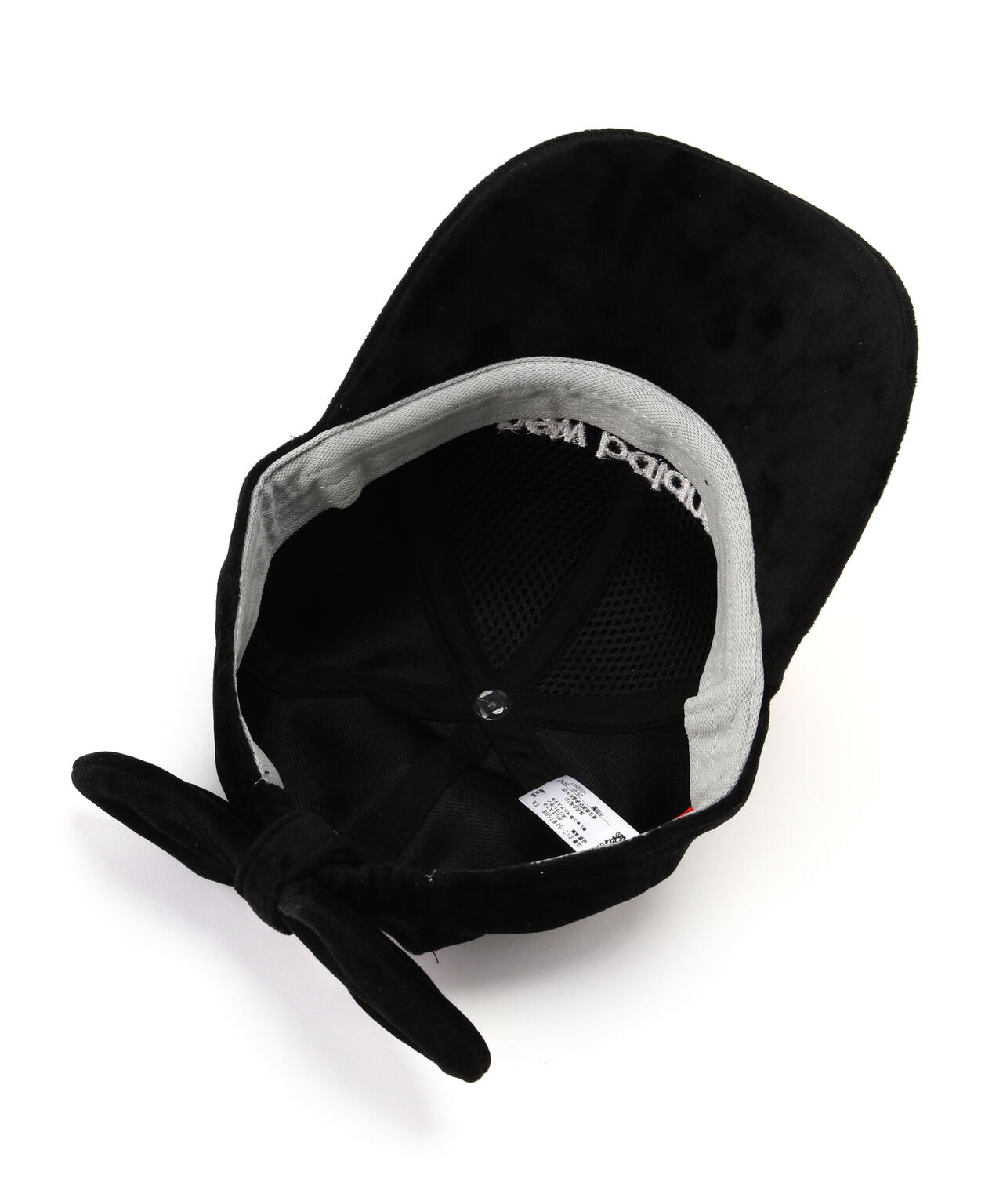 りぼん脱着 6パネルキャップ (WOMENS)