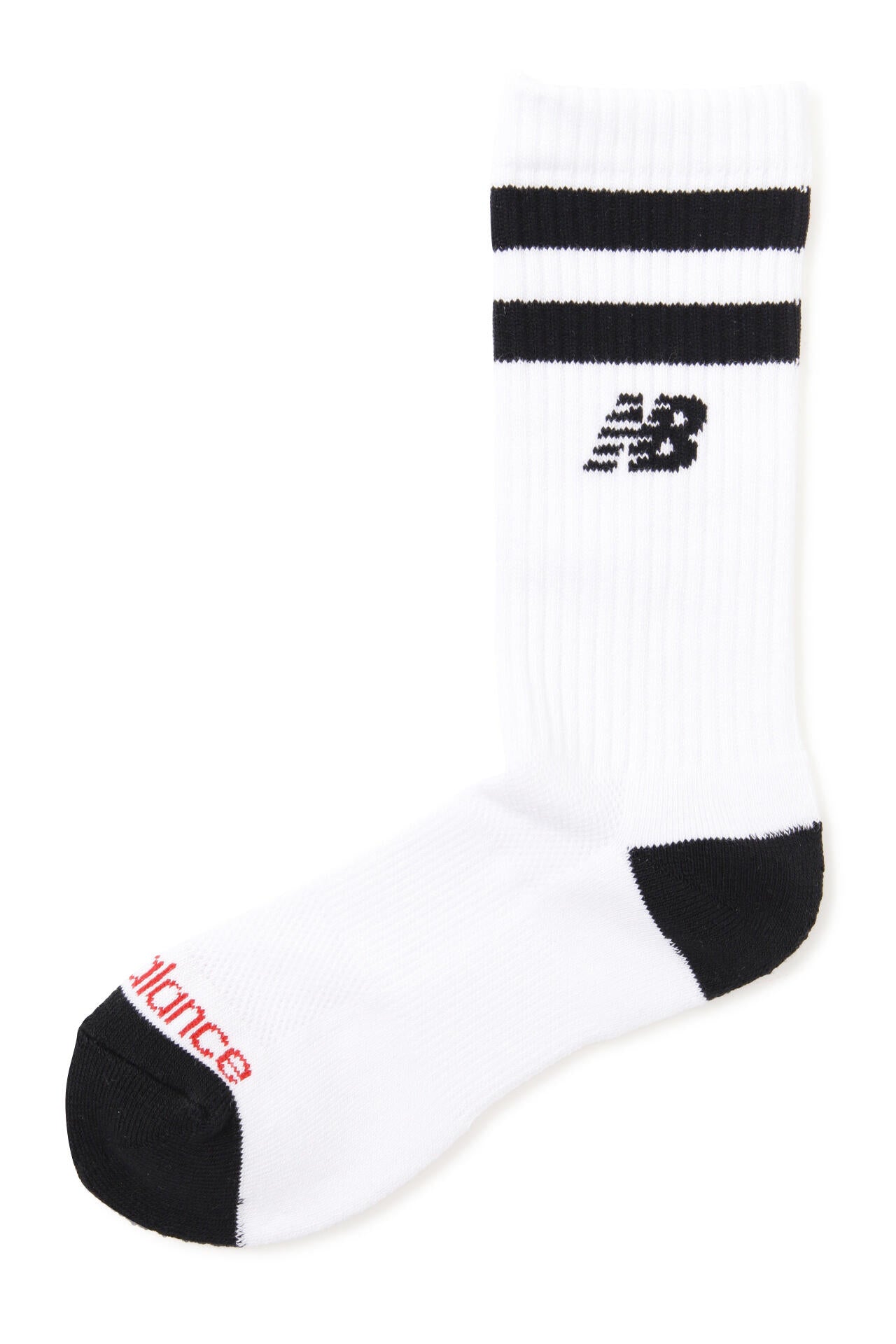 抗菌防臭 ラインNBロゴ ミドルソックス (WOMENS)