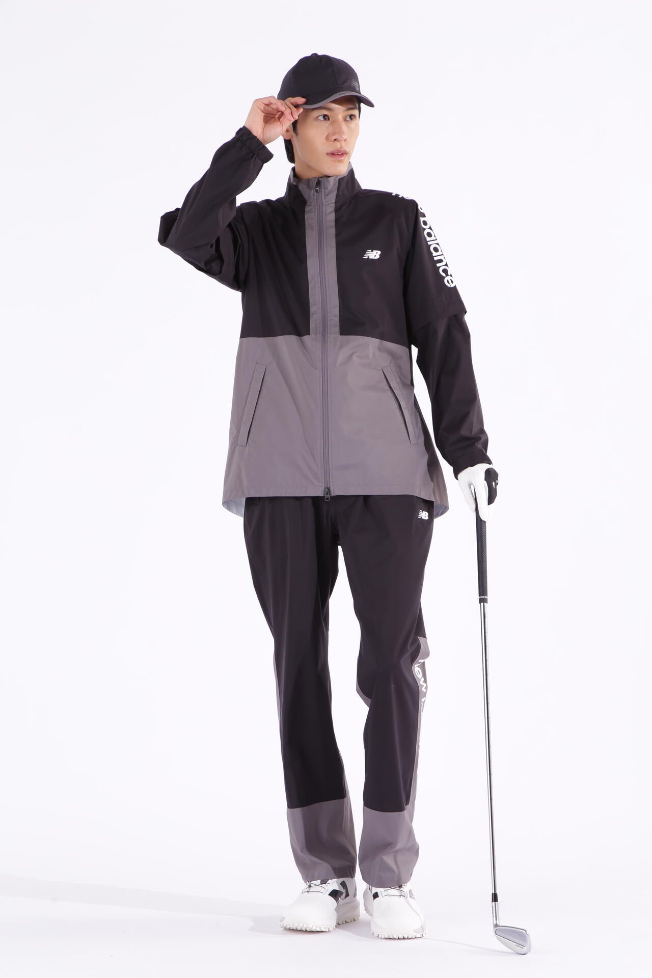 透湿防水 防風 セットアップ レインウェア (MENS)