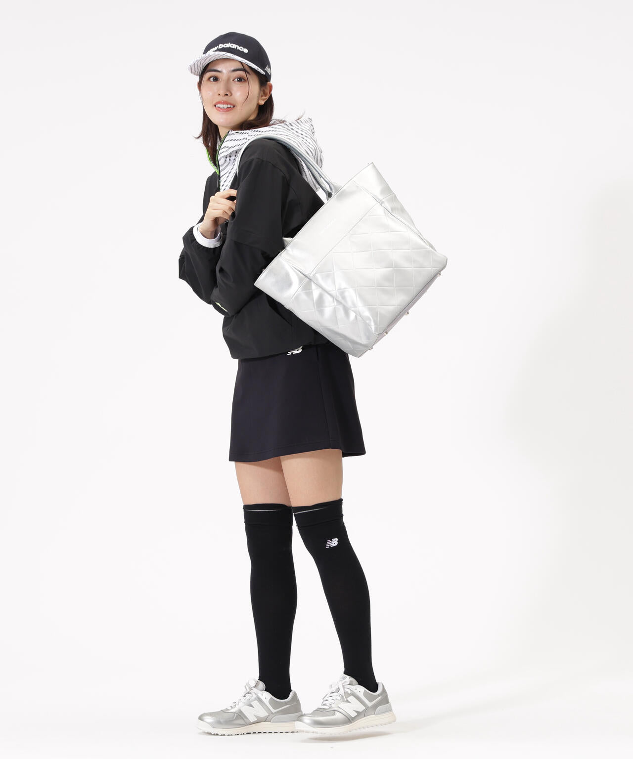 袖脱着 2WAY ハーフジップ プルオーバー フーディー (WOMENS)