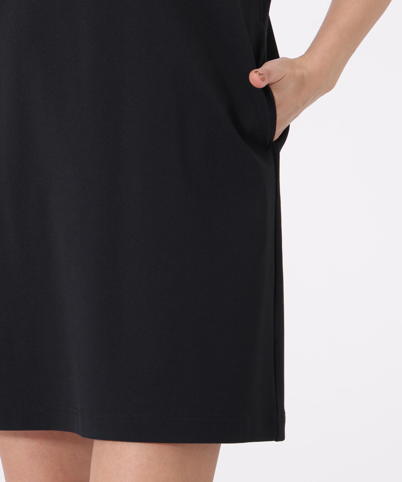 スウェット ハーフジップ ワンピース (WOMENS)