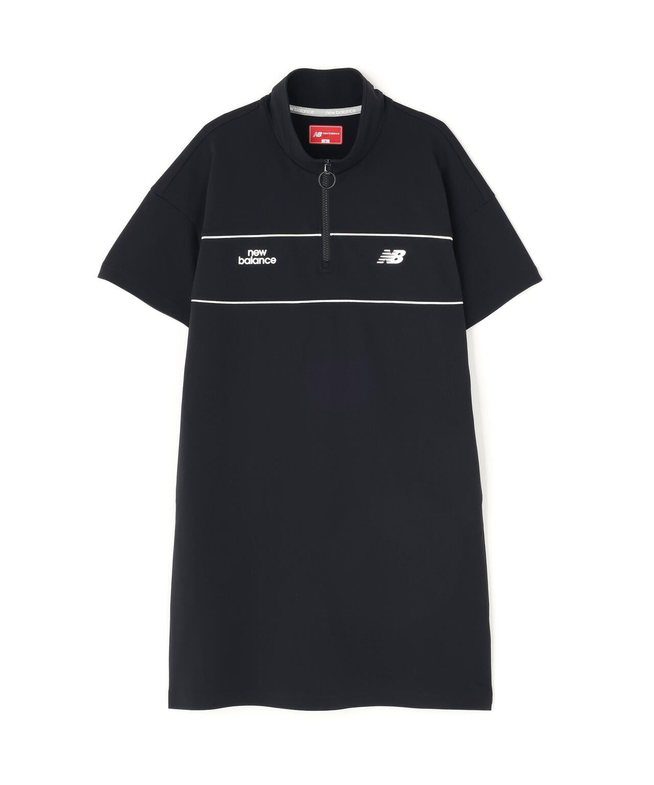 スウェット ハーフジップ ワンピース (WOMENS)