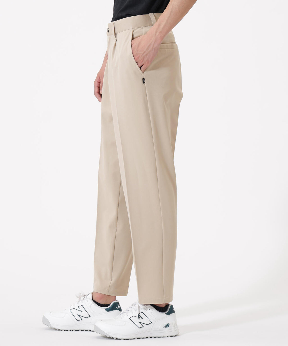 ワンタック ワイド ロングパンツ (MENS)