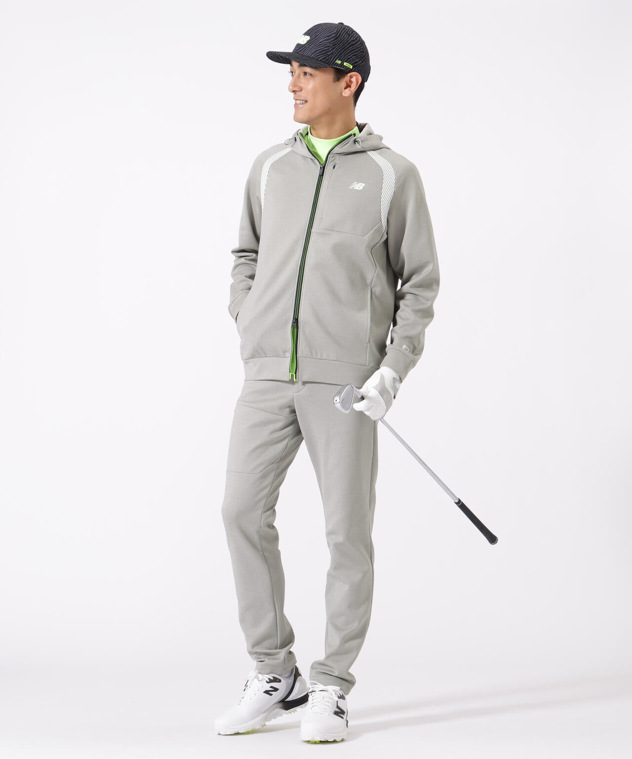 スウェット テーパード ロングパンツ (MENS)