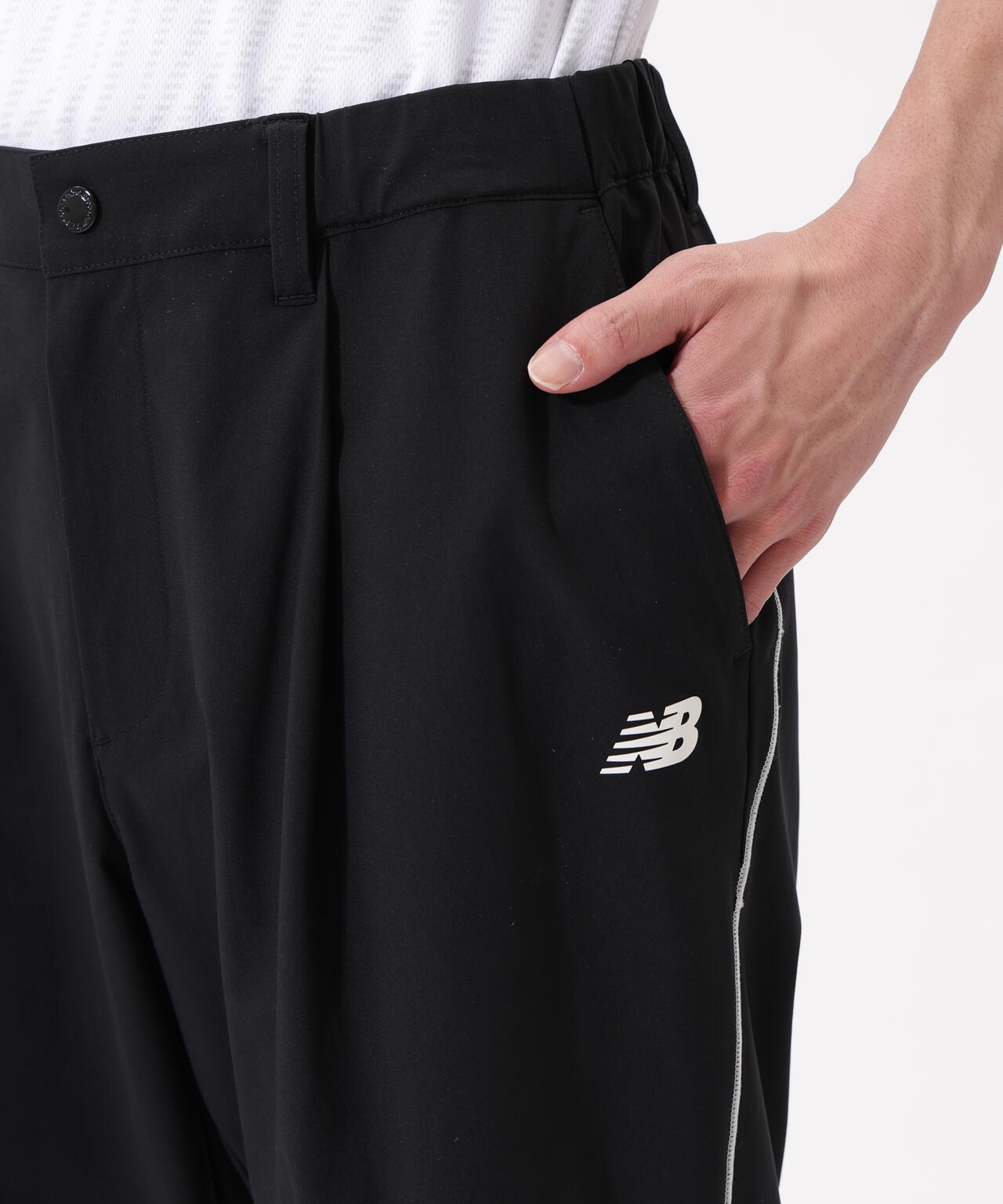 ジャージー ワイド ジョガーパンツ (MENS)