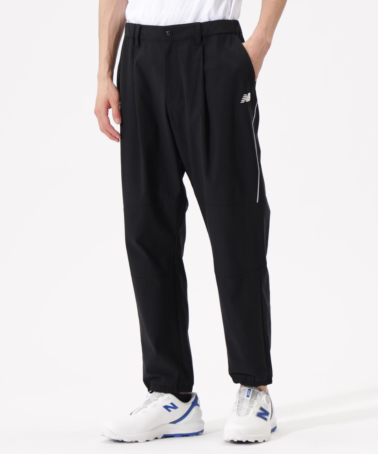 ジャージー ワイド ジョガーパンツ (MENS)