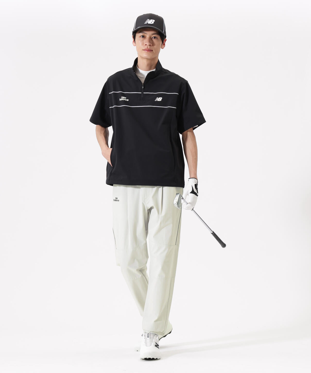 ジャージー ワイド ジョガーパンツ (MENS)