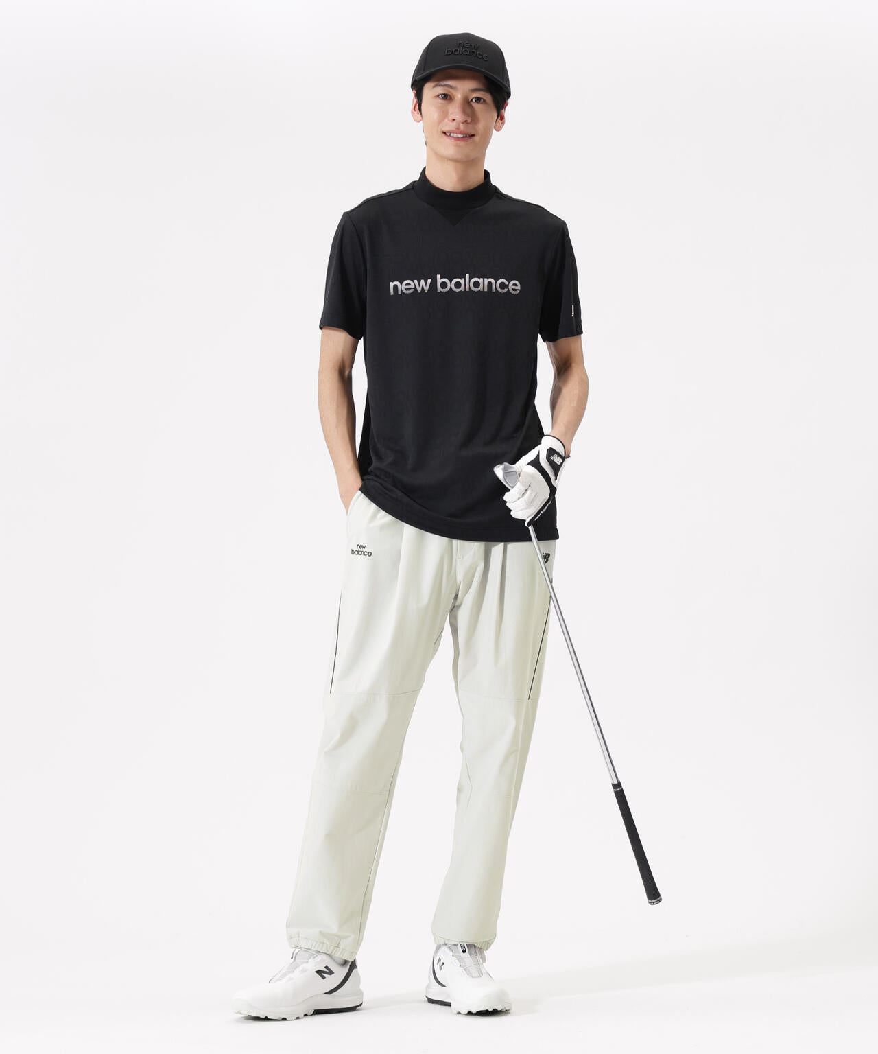 ジャージー ワイド ジョガーパンツ (MENS)